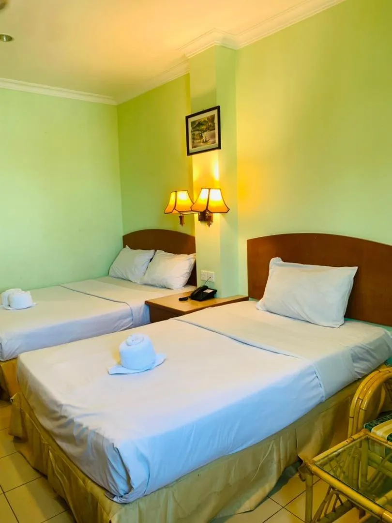 Bed in Hotel City Star