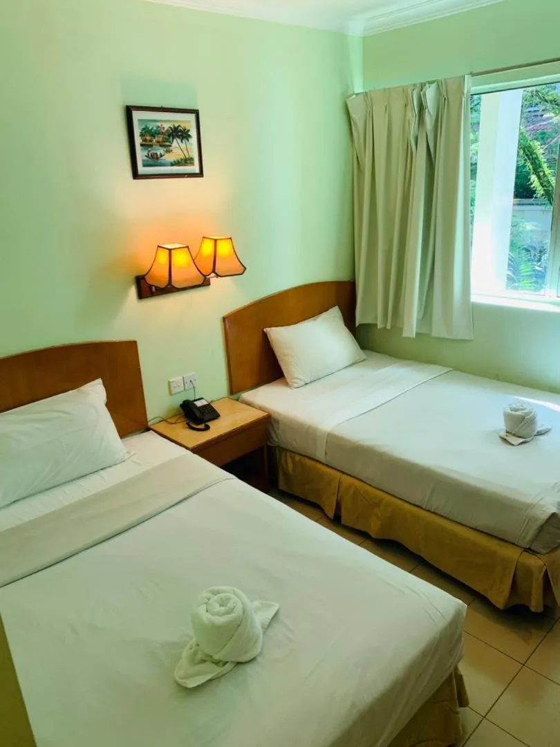 Bed in Hotel City Star