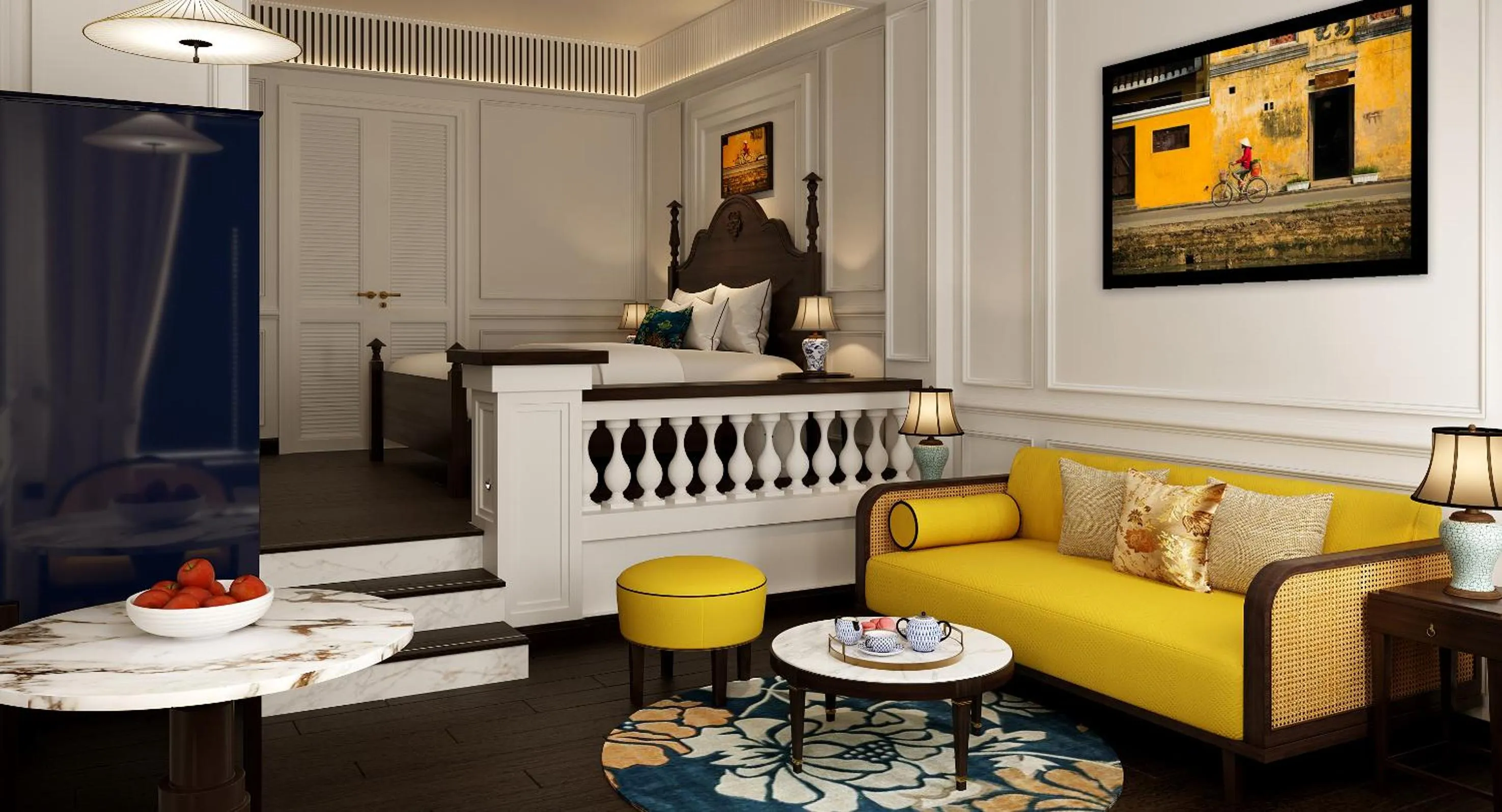 Living room in Anantara Hoi An Resort