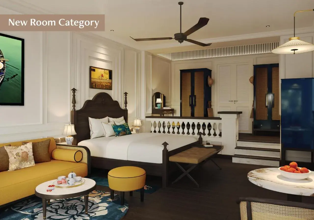 Bed in Anantara Hoi An Resort Bed in Anantara Hoi An Resort