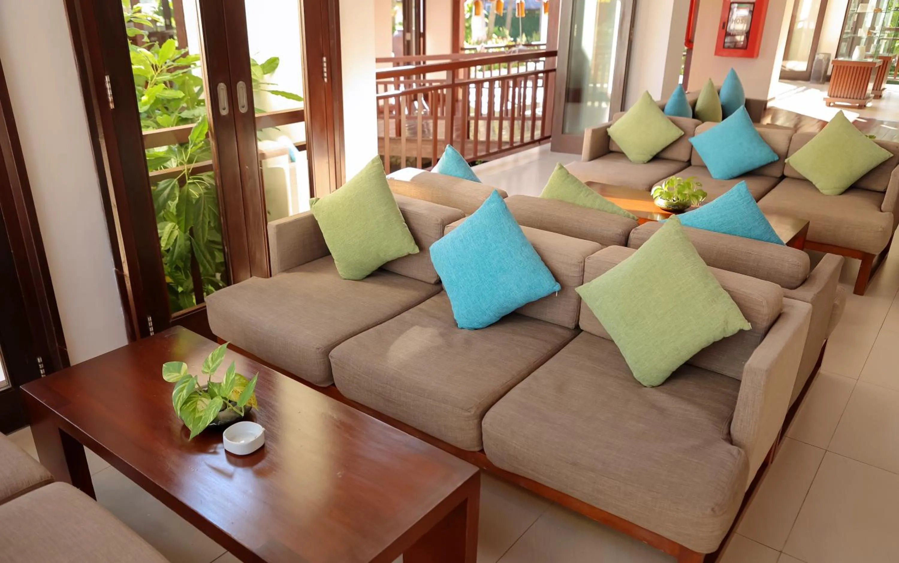 Lobby or reception in Blue Ocean Resort