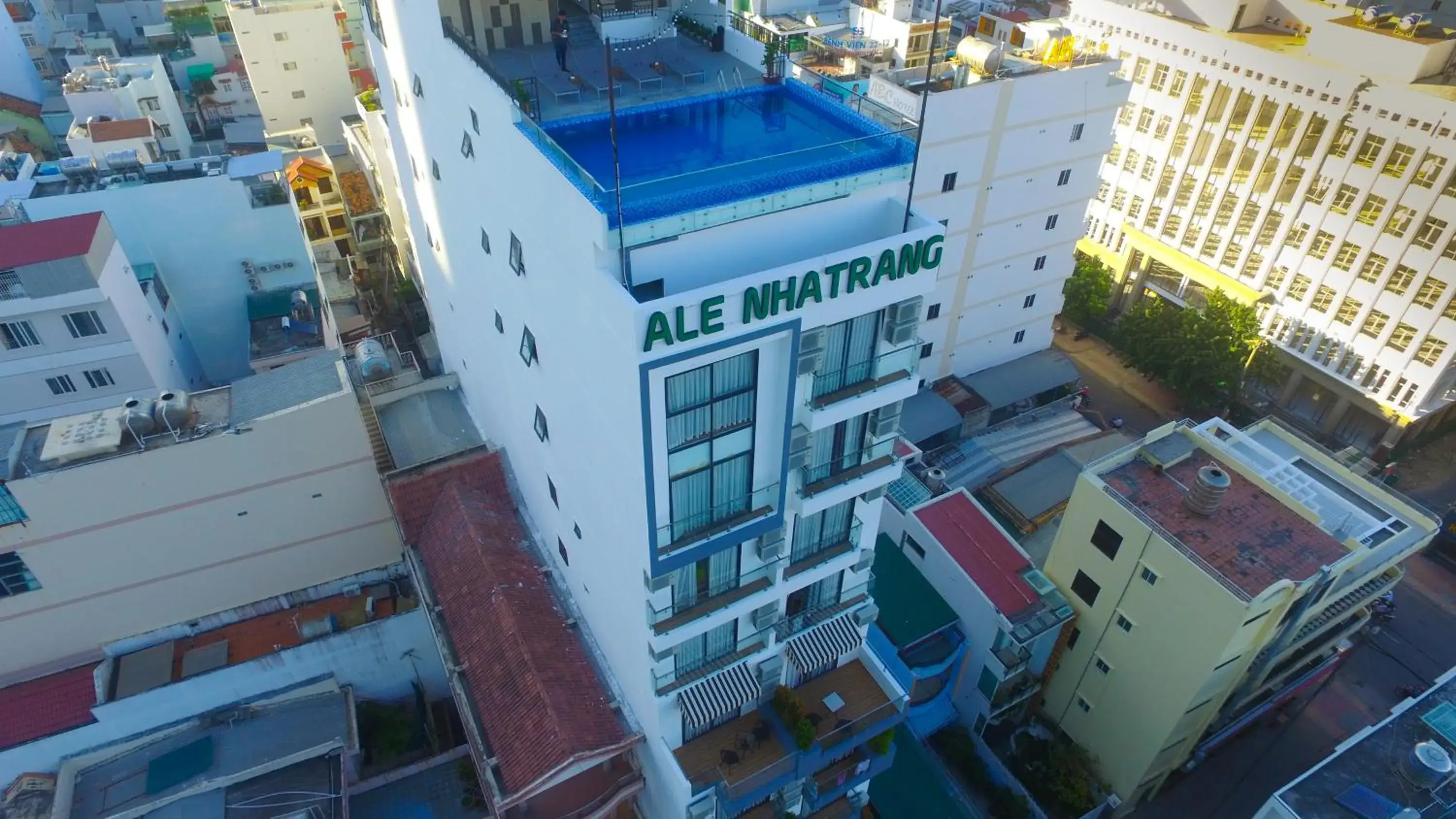 Bird's eye view in Ale Nha Trang Hotel Bird's eye view in Ale Nha Trang Hotel