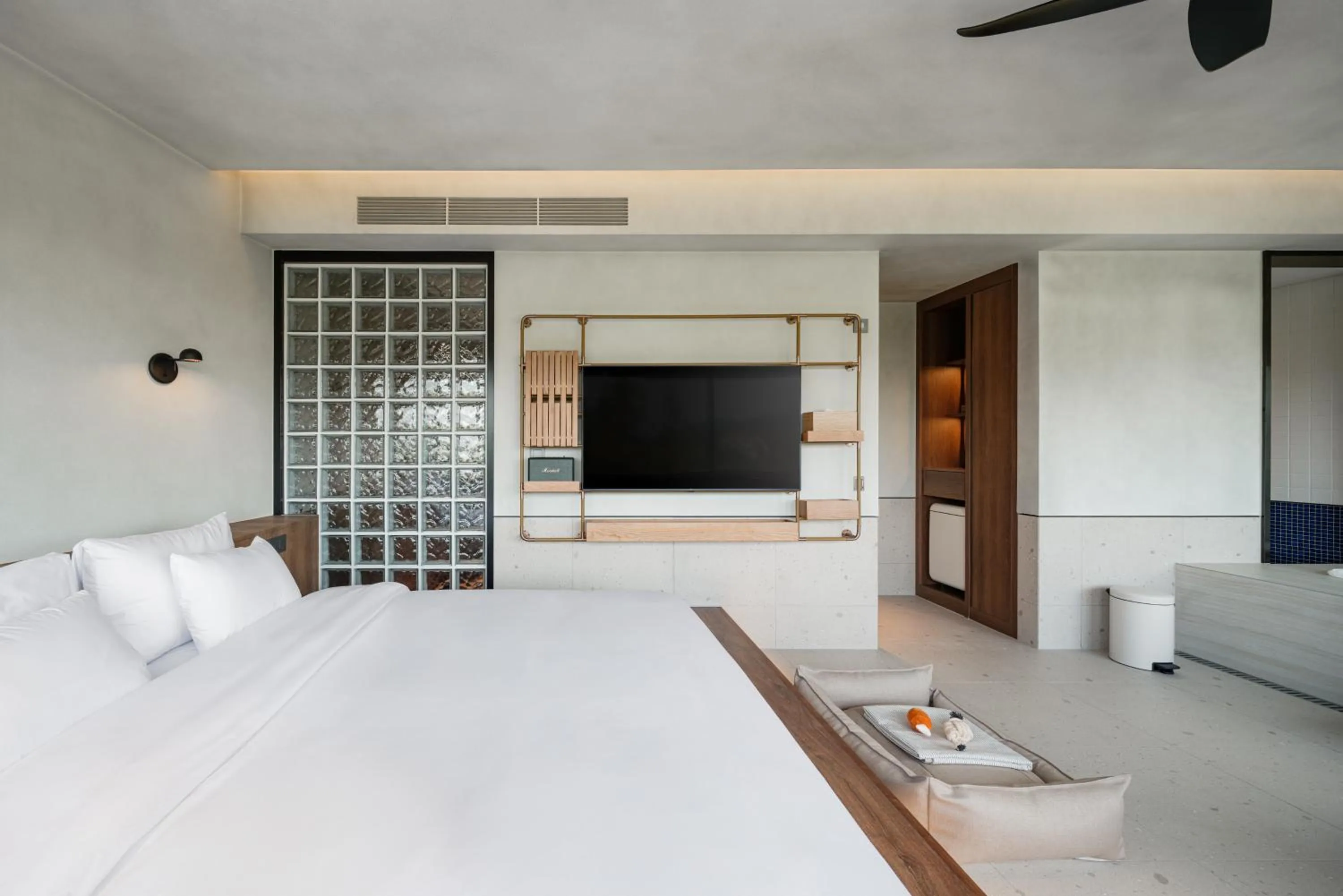 Decorative detail, Bed in Kinock