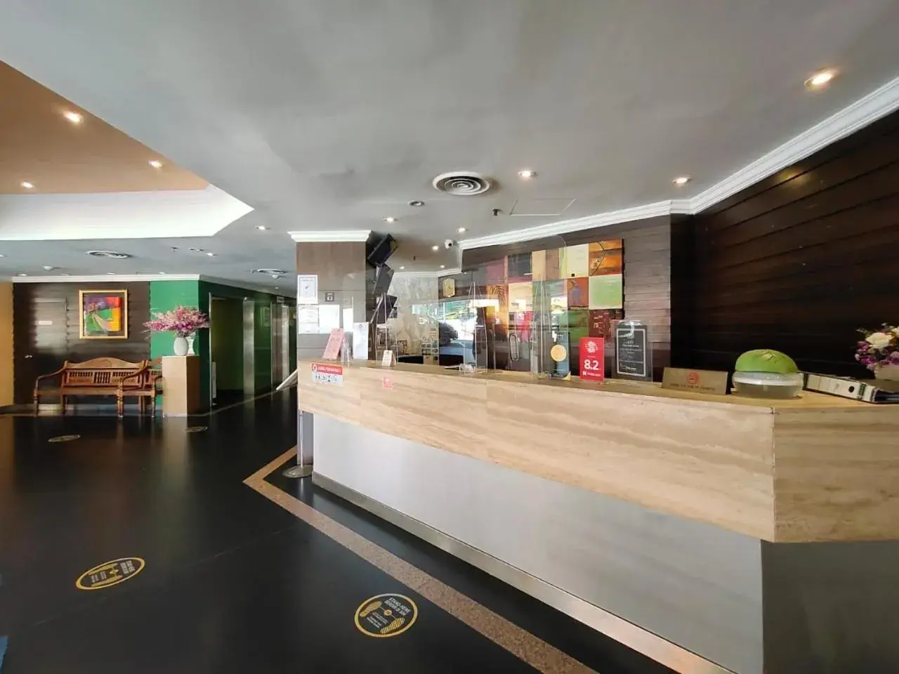 Lobby or reception in Hotel Capital Kota Kinabalu Lobby or reception in Hotel Capital Kota Kinabalu