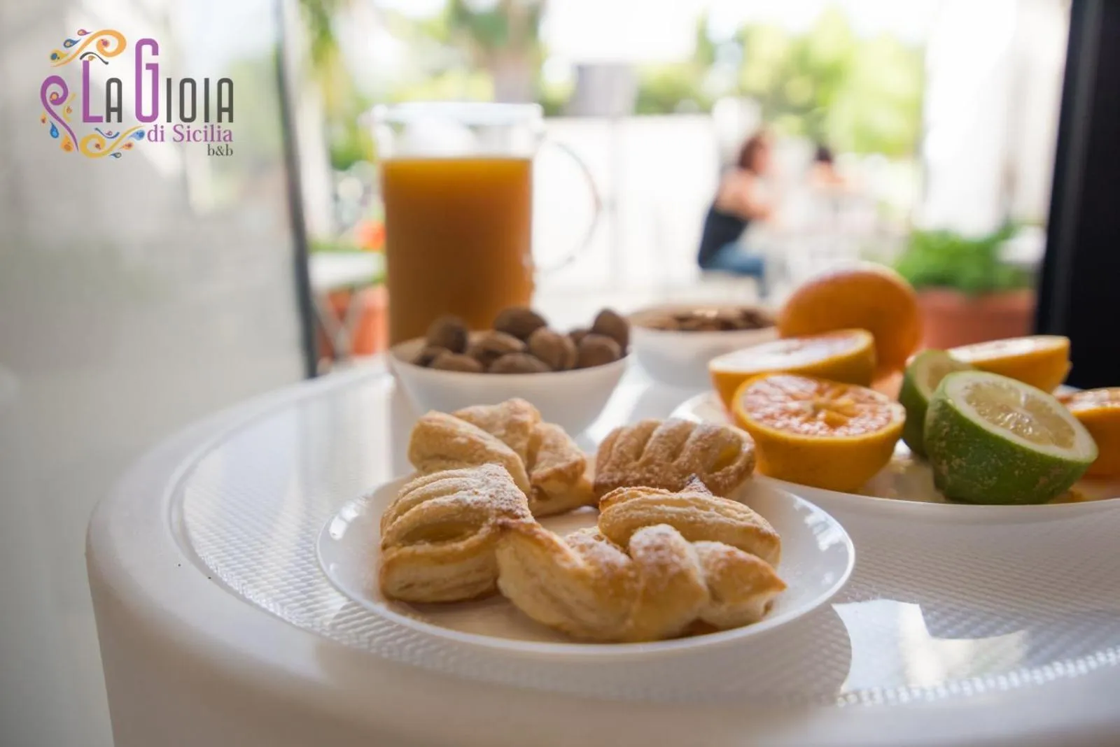 Food and drinks in La Gioia di Sicilia B&B