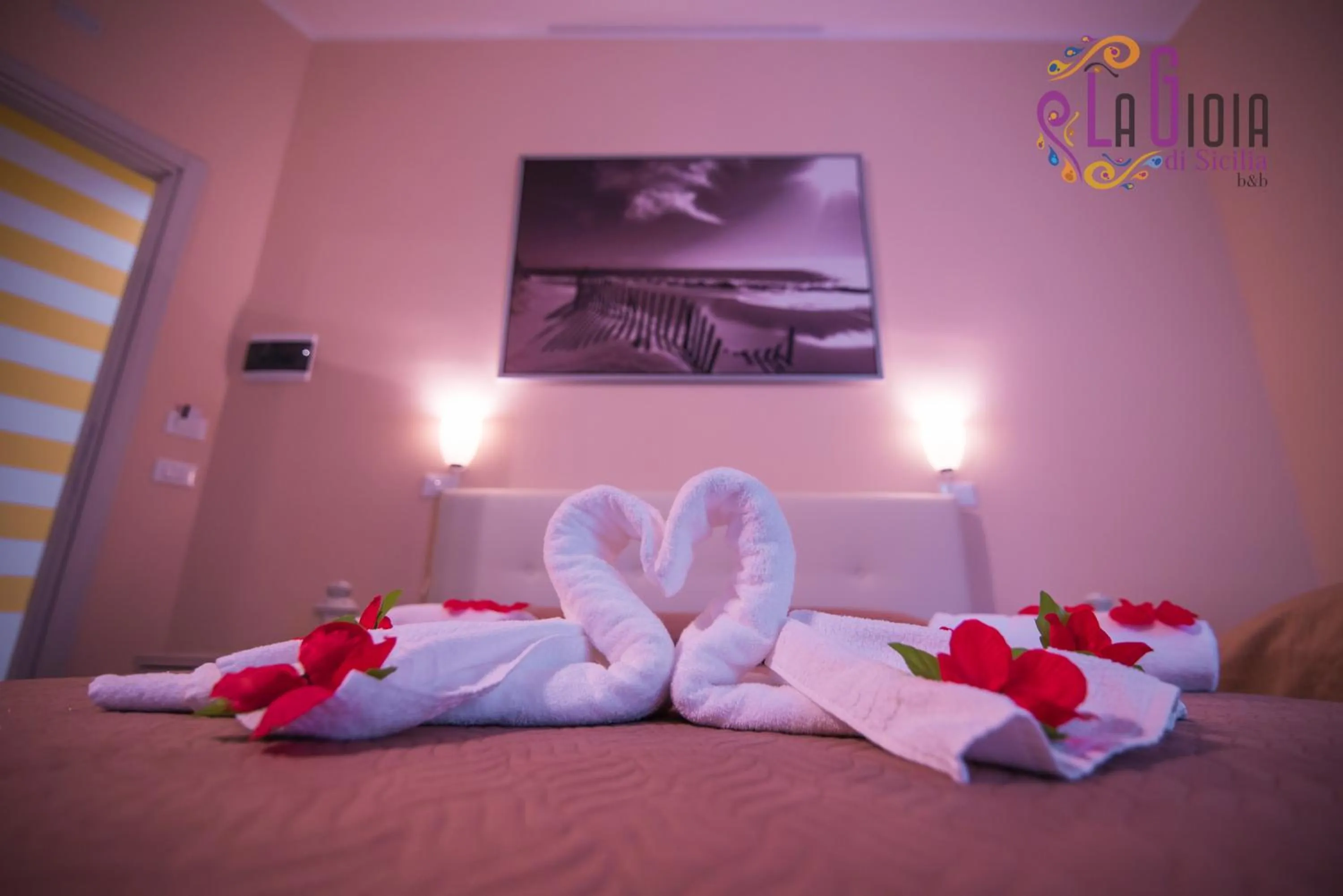 Bed in La Gioia di Sicilia B&B