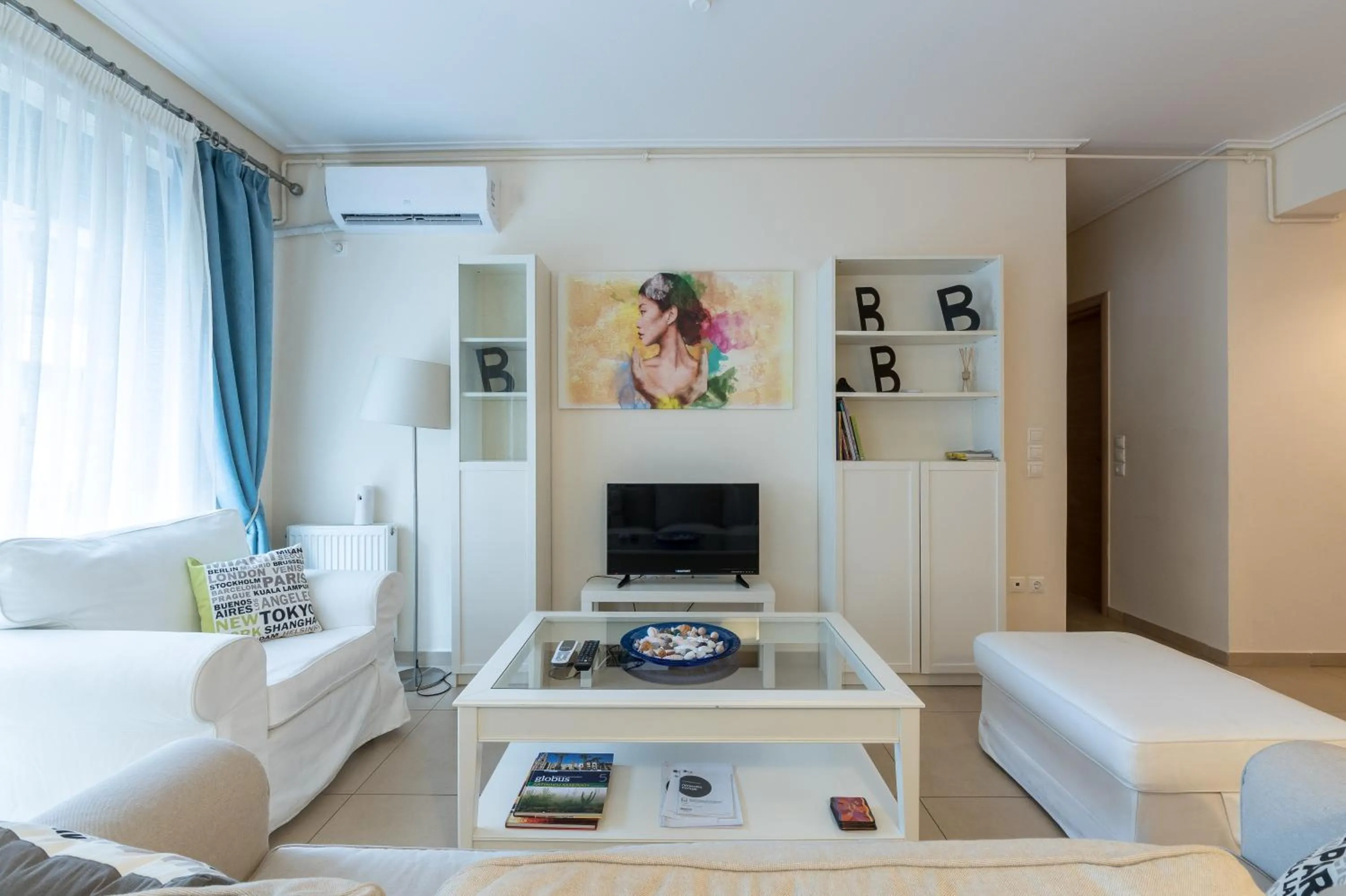 Decorative detail in Patissia Apartment