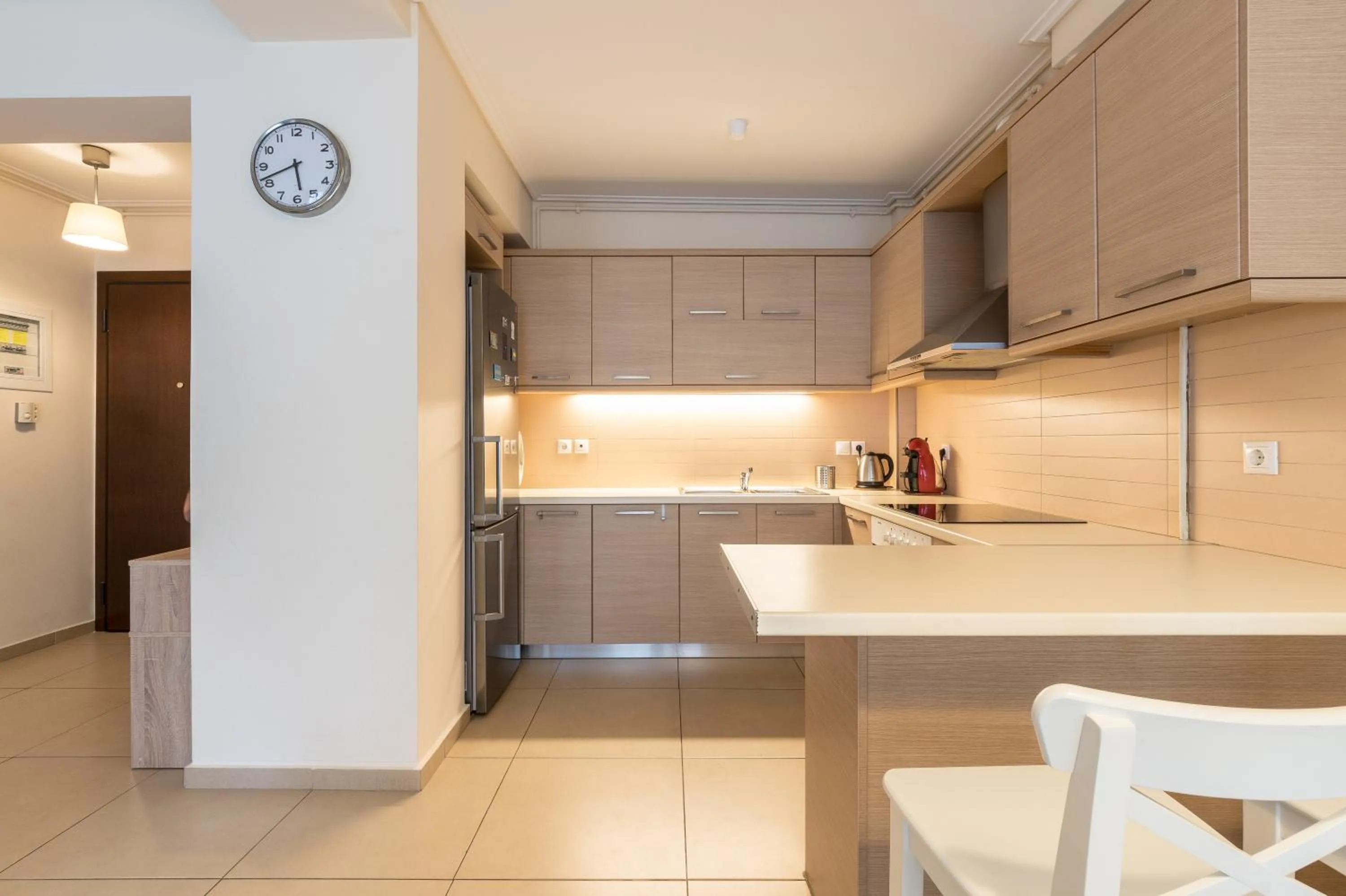 Kitchen or kitchenette in Patissia Apartment
