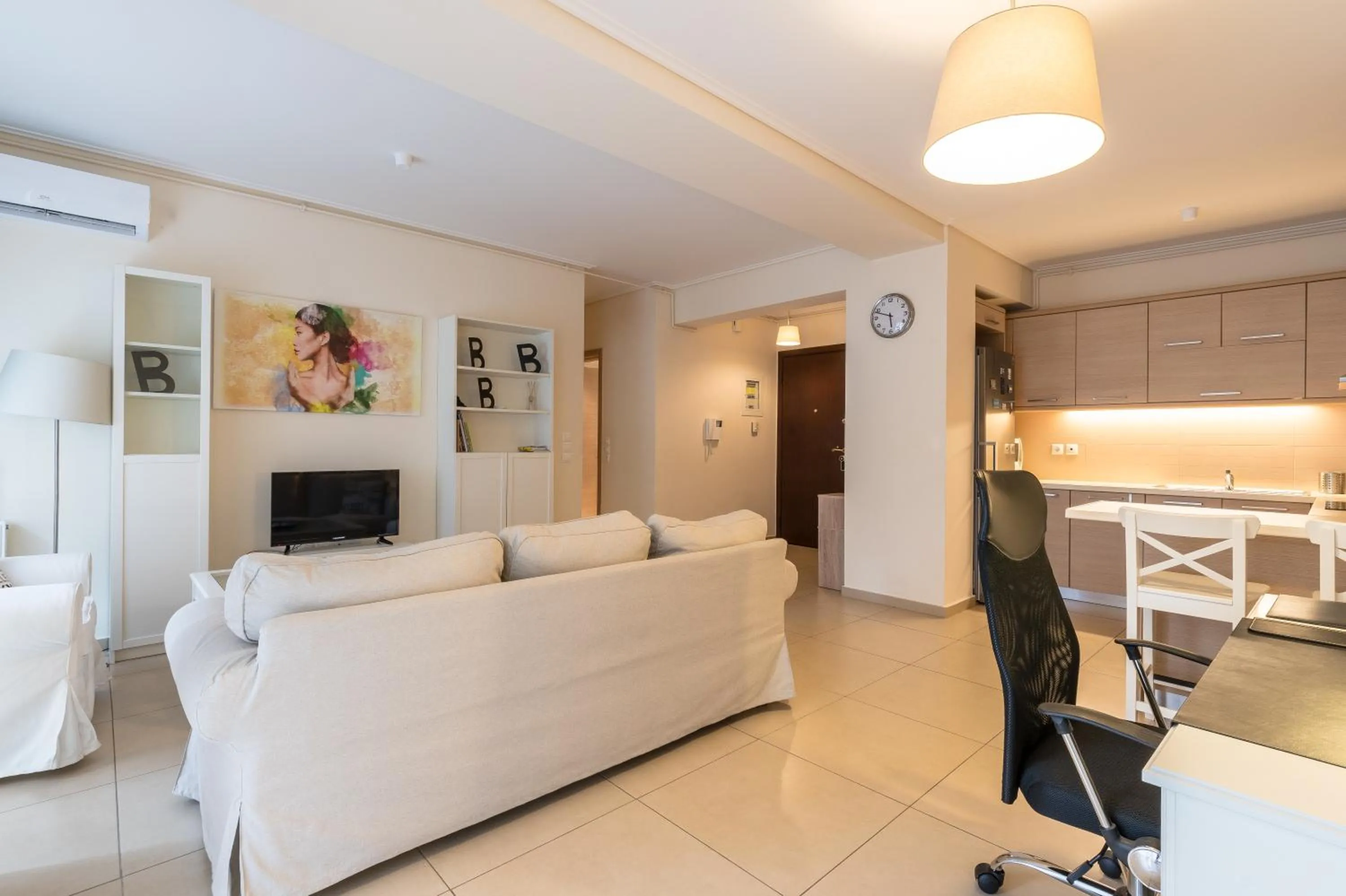 Kitchen or kitchenette in Patissia Apartment