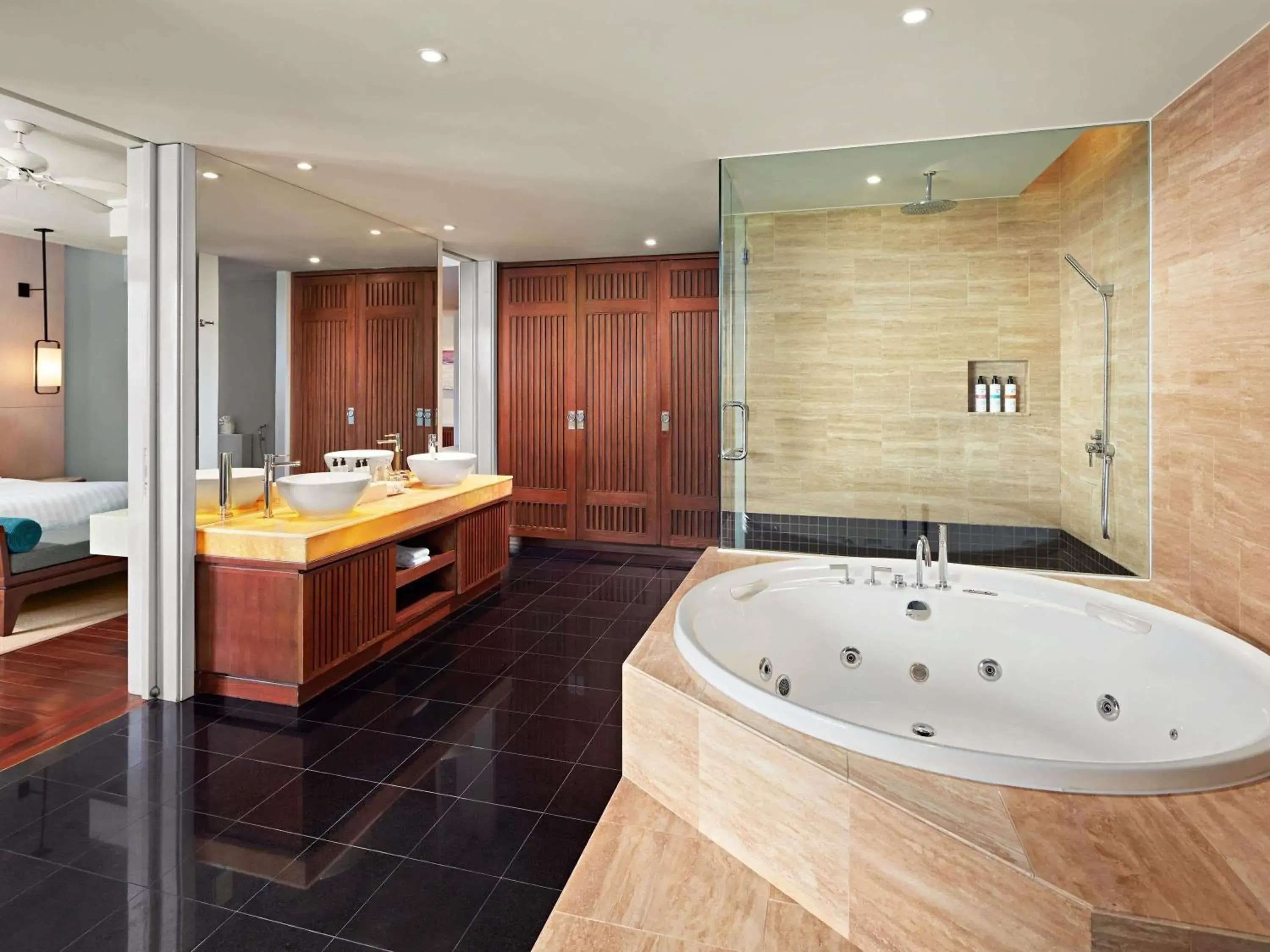 Bedroom in Pullman Danang Beach Resort Bedroom in Pullman Danang Beach Resort