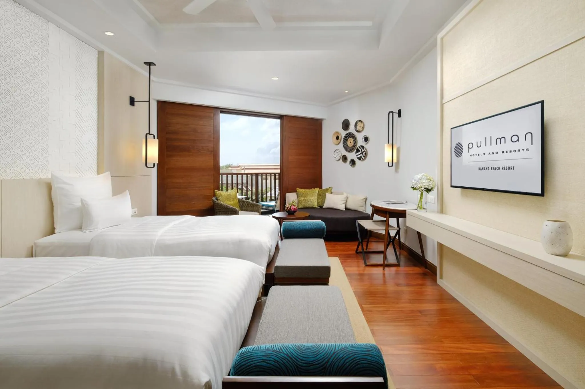 Bedroom, Bed in Pullman Danang Beach Resort