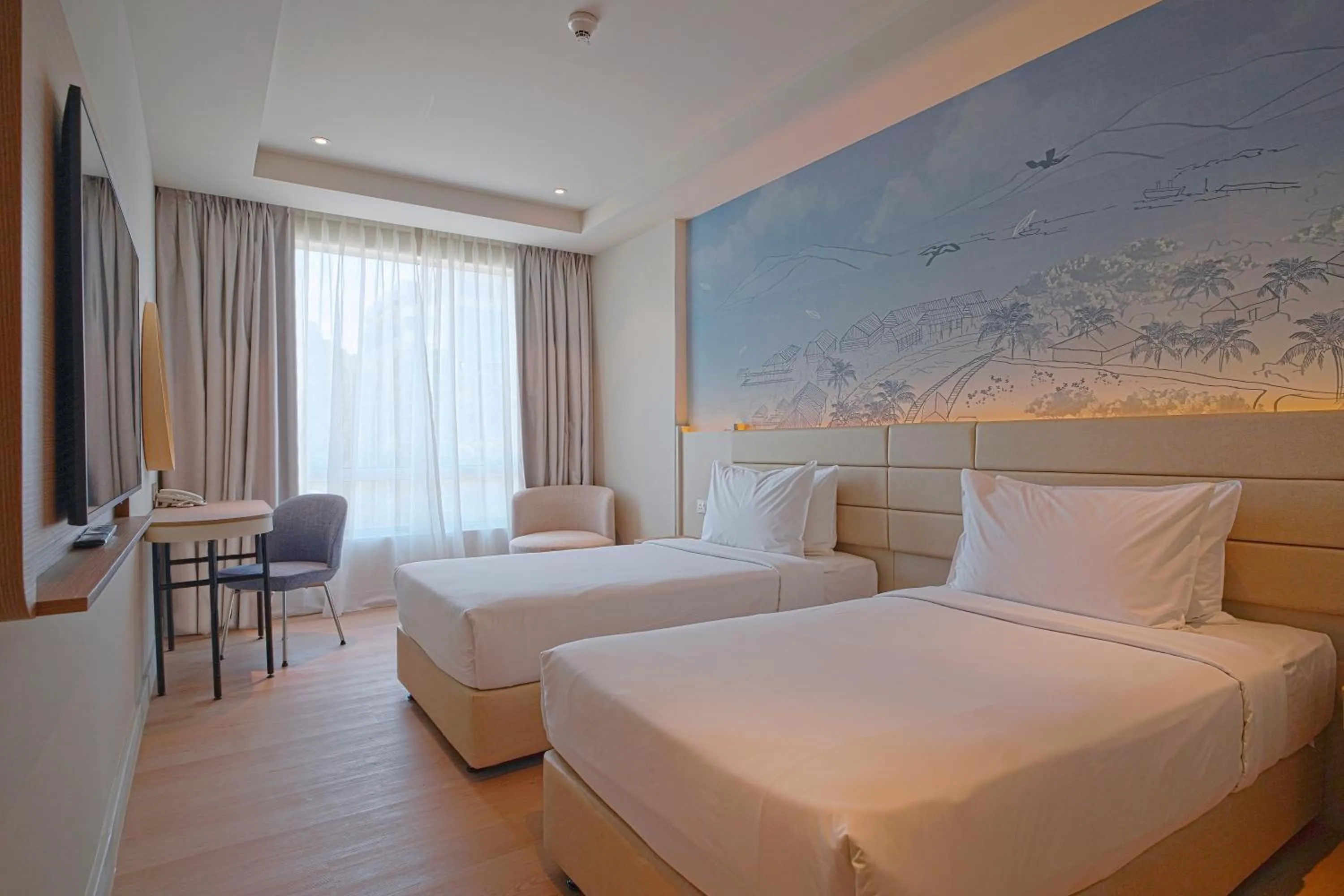 Bedroom, Bed in Cititel Express Kota Kinabalu