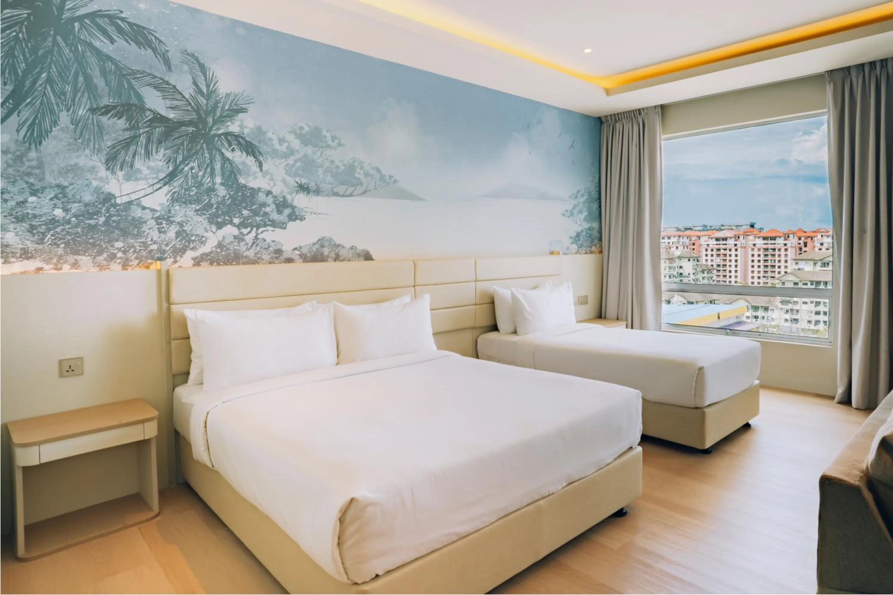 Bed in Cititel Express Kota Kinabalu