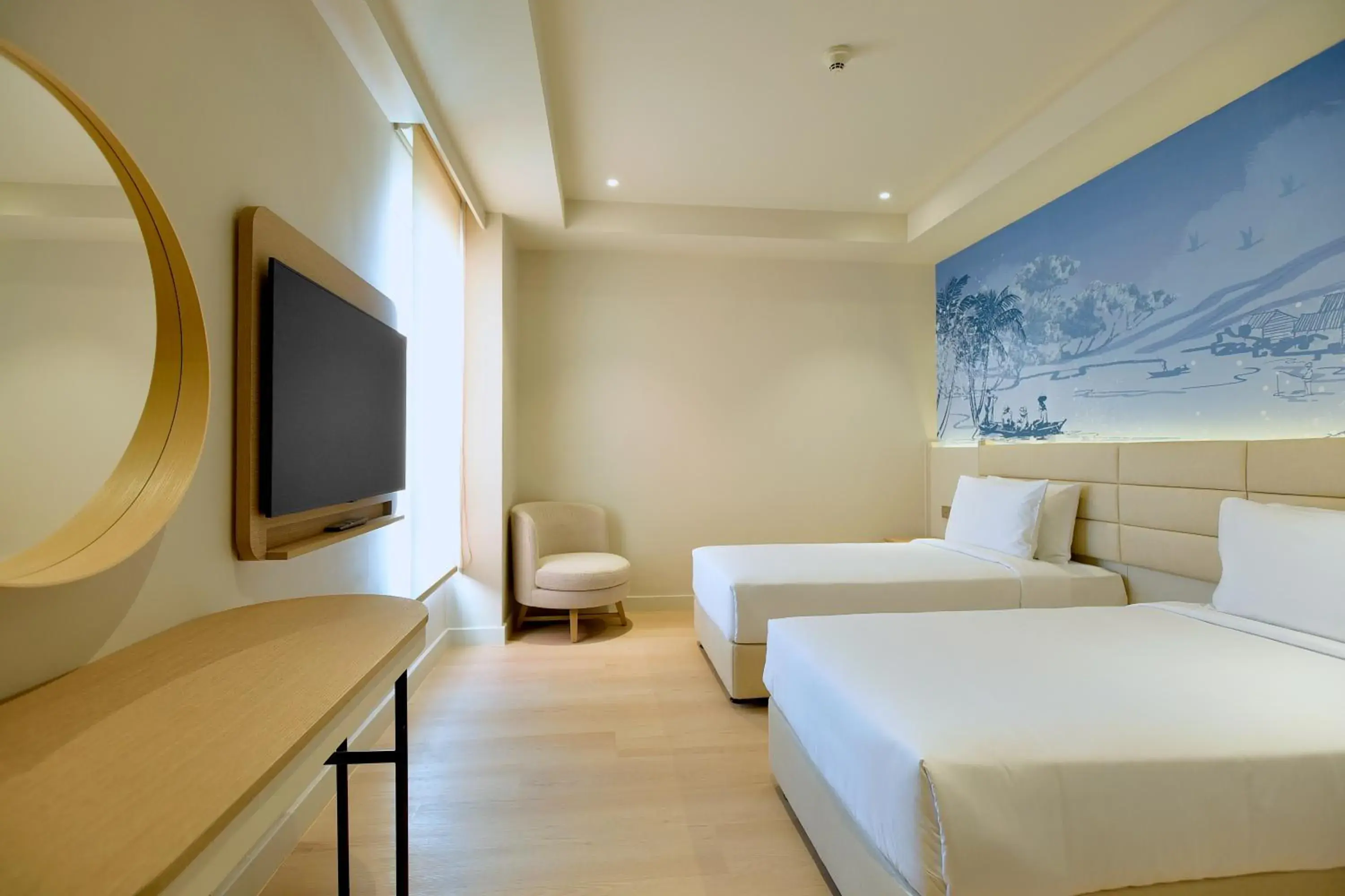 Bedroom, Bed in Cititel Express Kota Kinabalu Hotel
