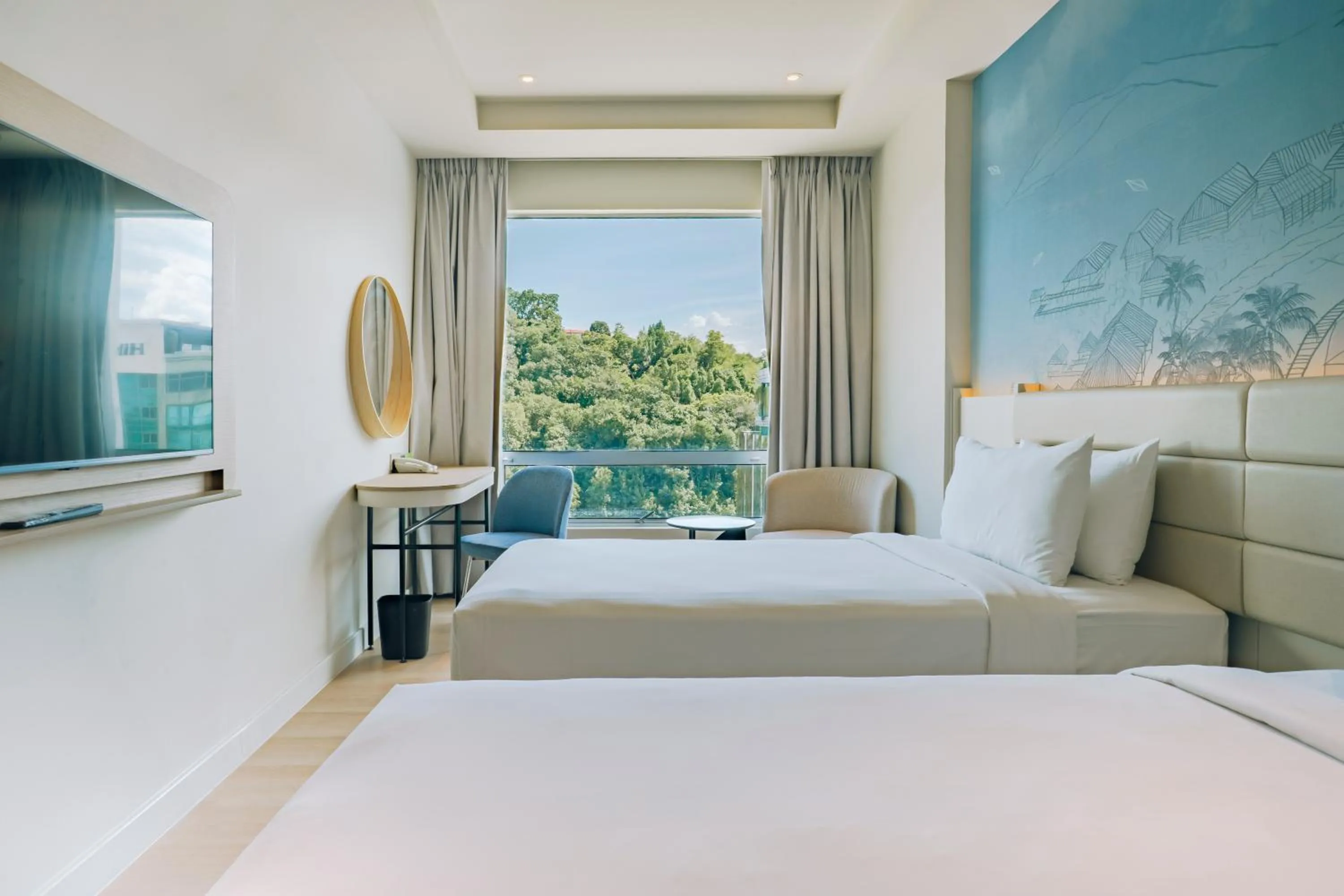 Bedroom, Bed in Cititel Express Kota Kinabalu