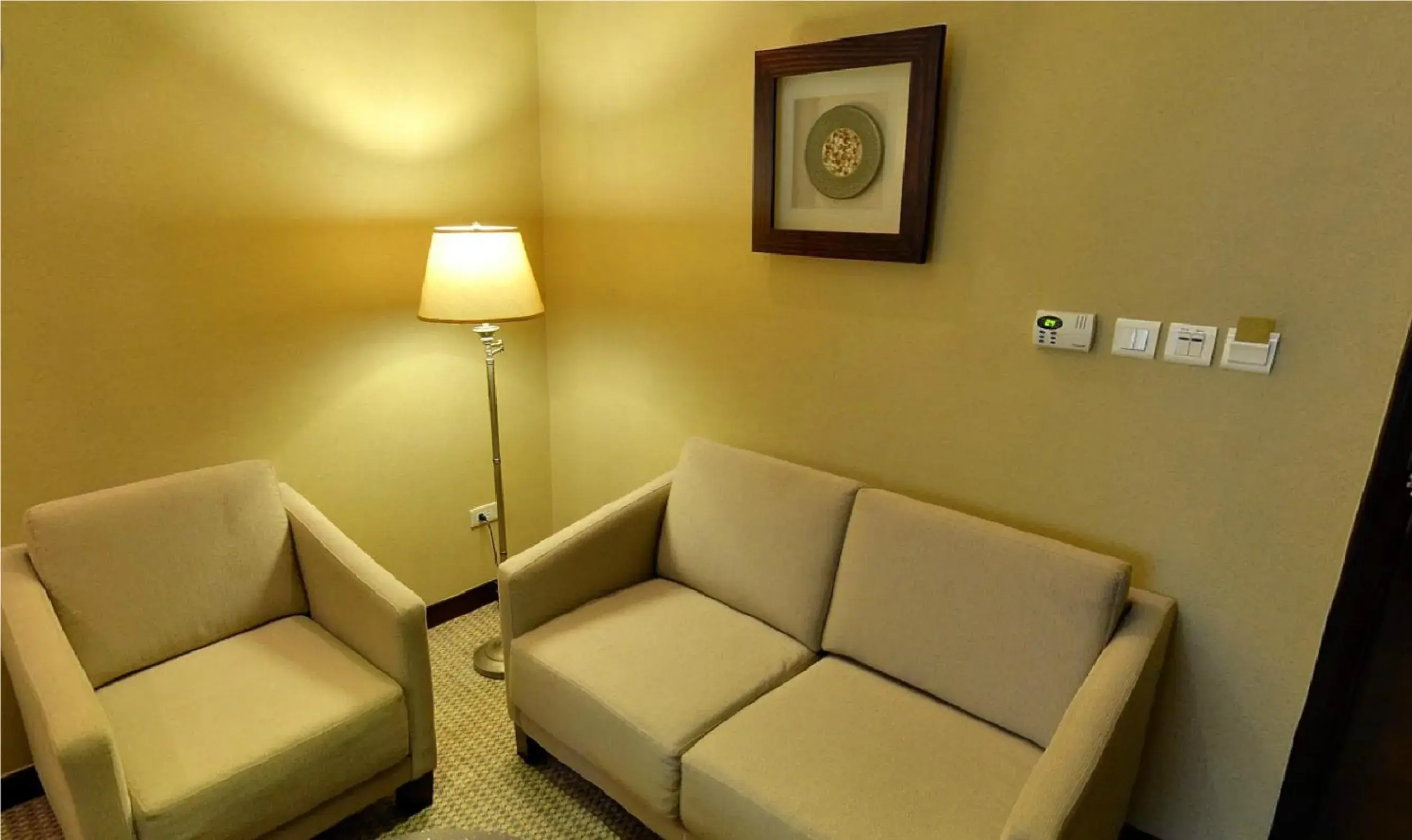 Living room in Taipei International Hotel Living room in Taipei International Hotel