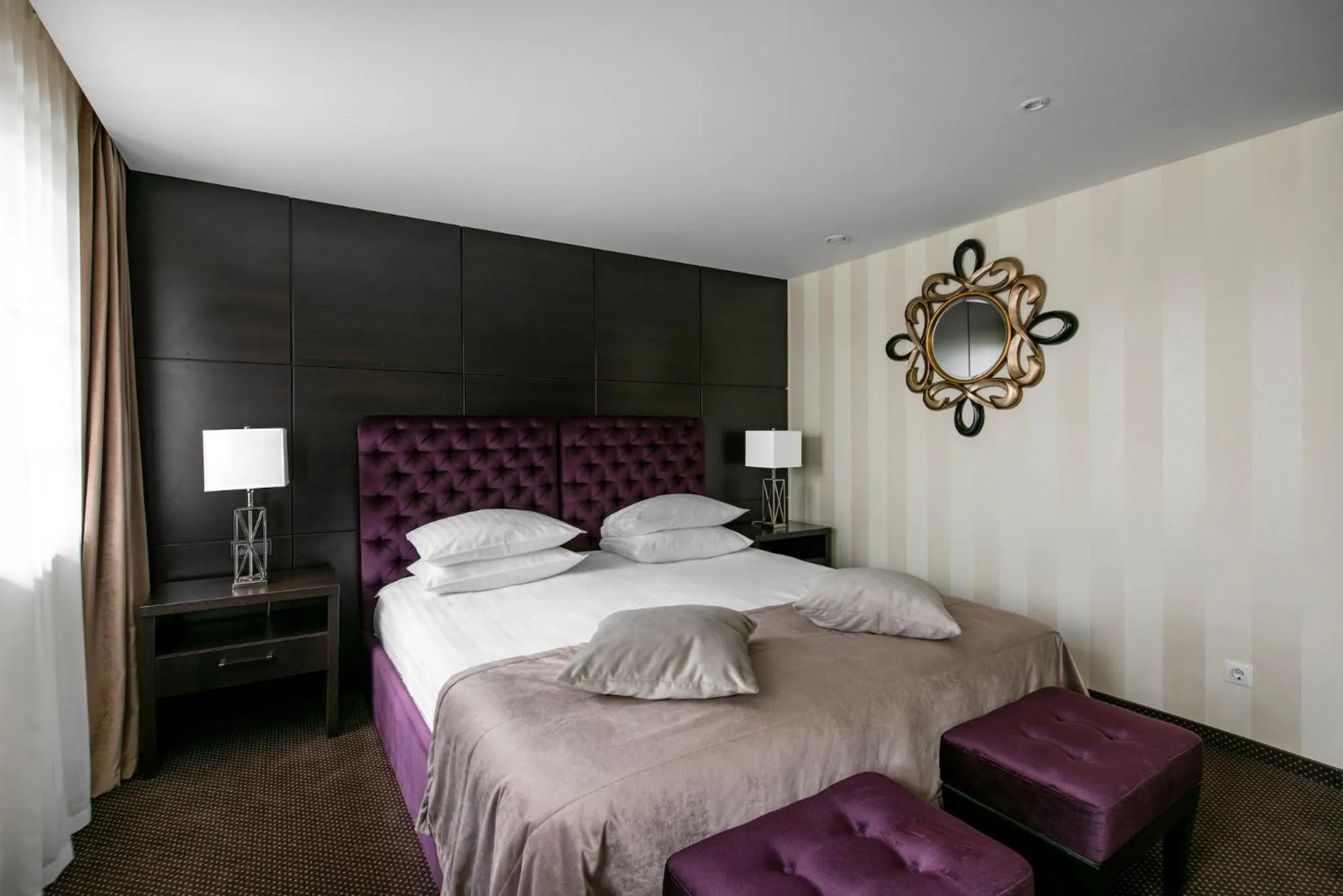 Bed in Amberton Cathedral Square Hotel Vilnius