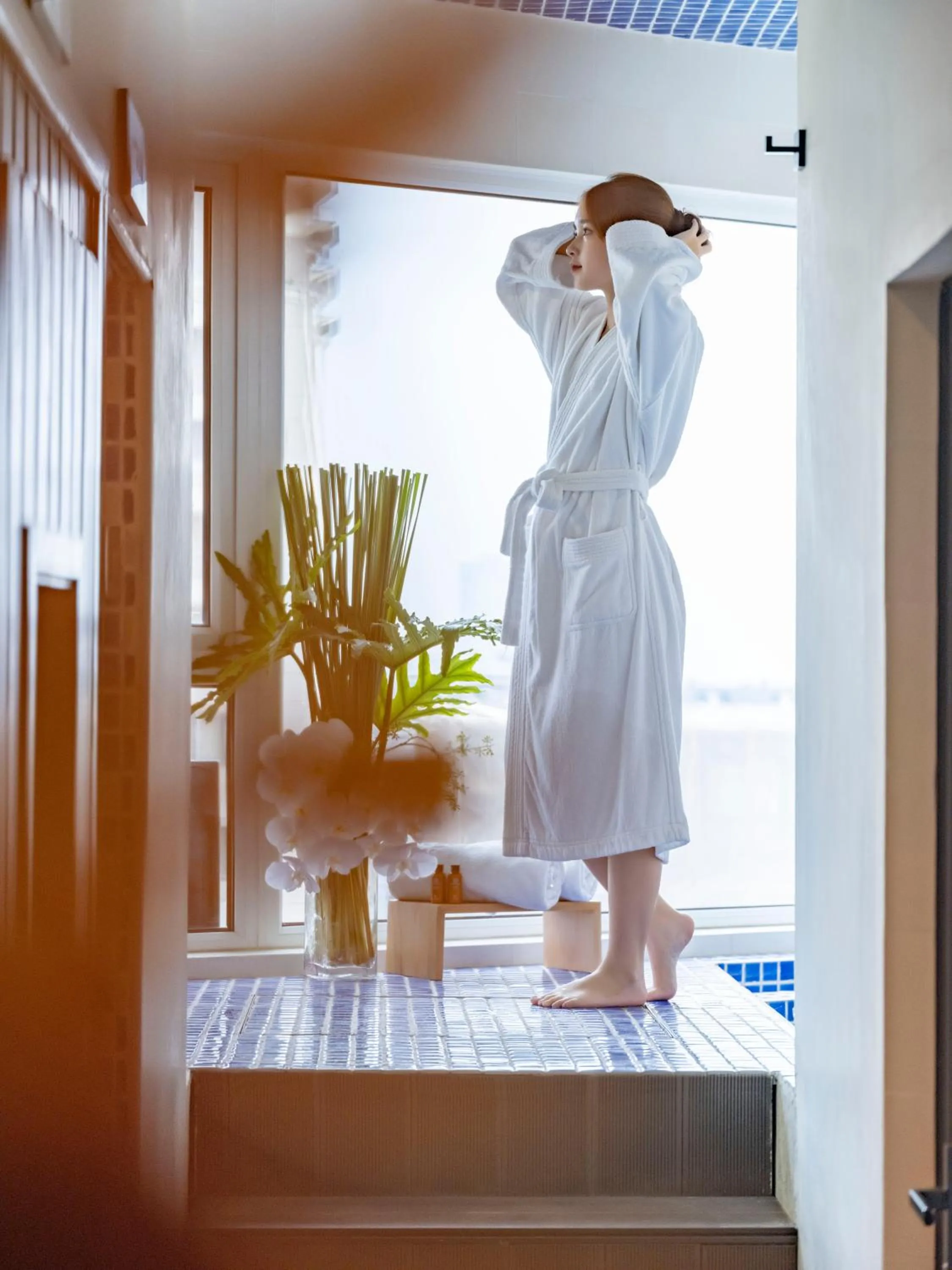 People in De Syloia Hotel