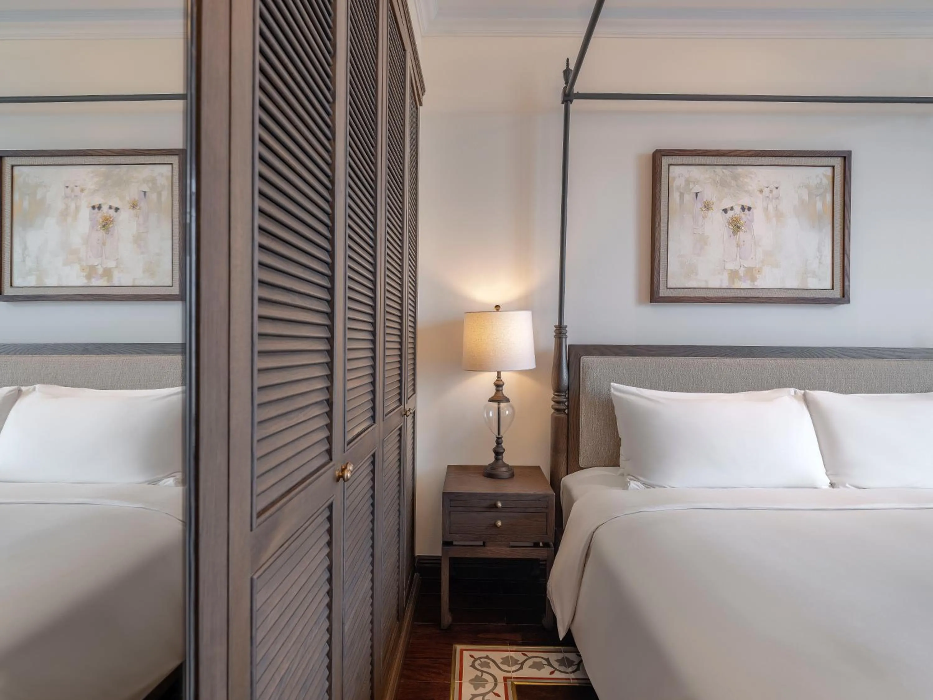 Bedroom, Bed in De Syloia Hotel