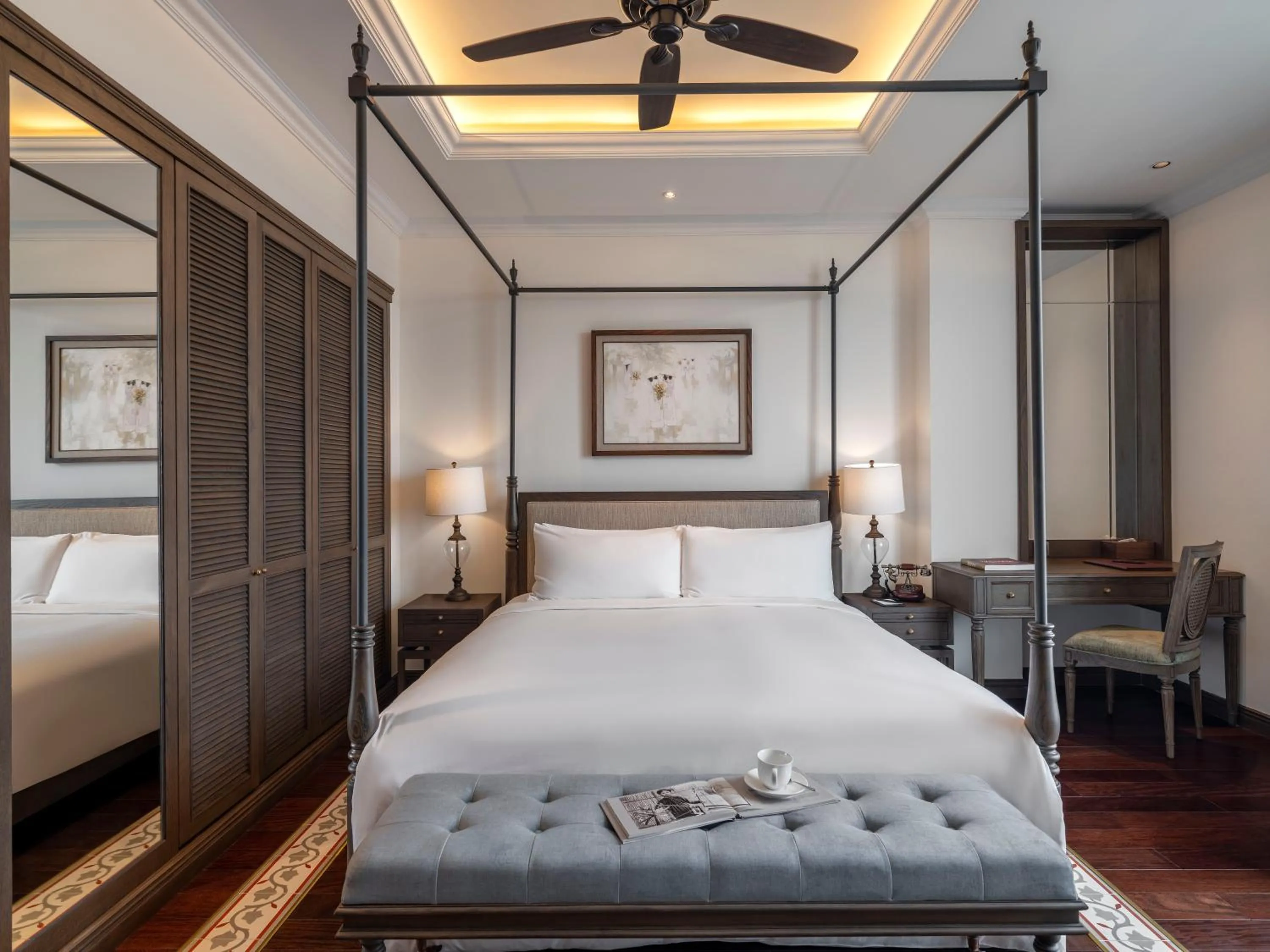 Bedroom, Bed in De Syloia Hotel