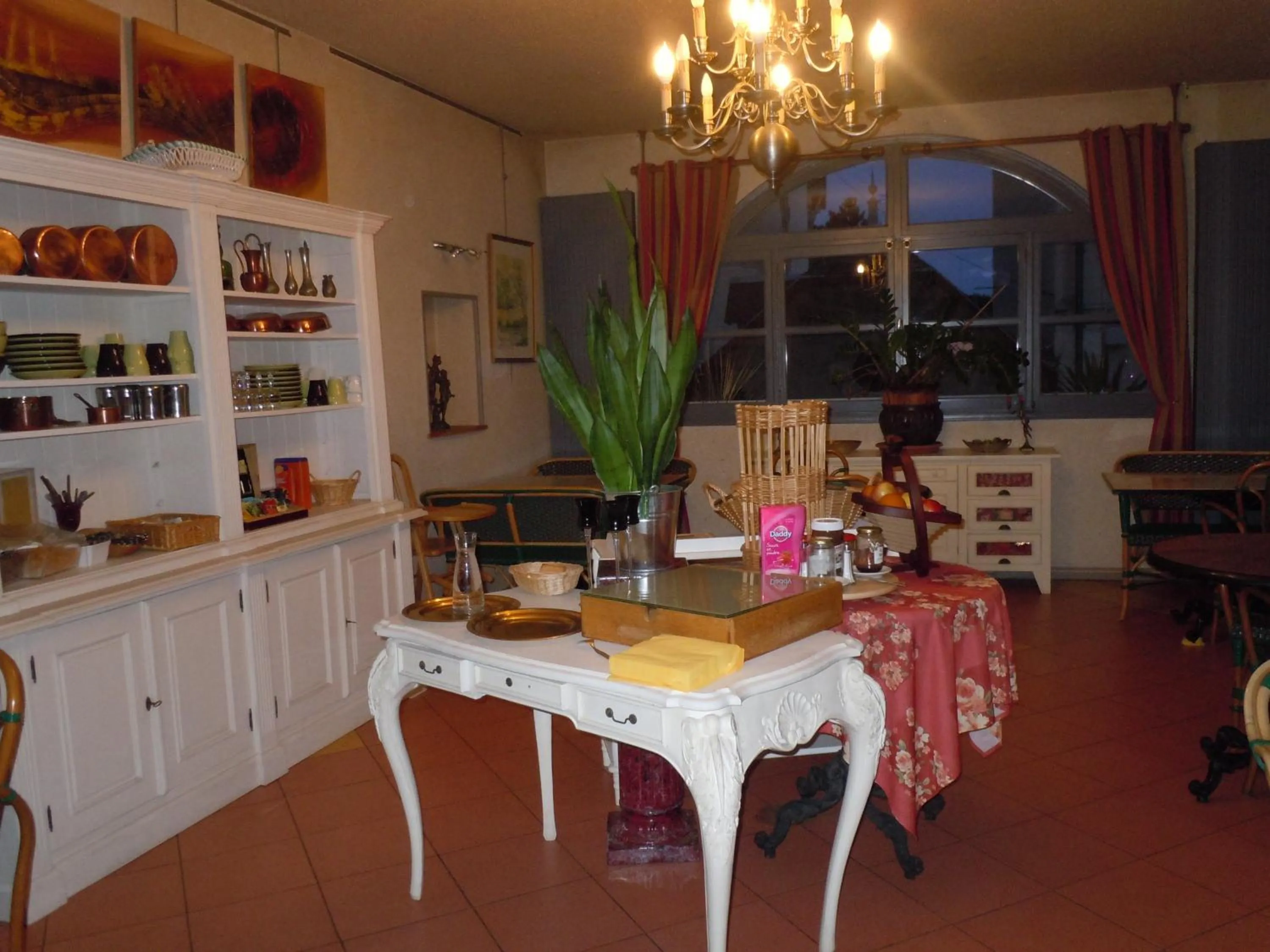 Decorative detail in La Croix Blanche