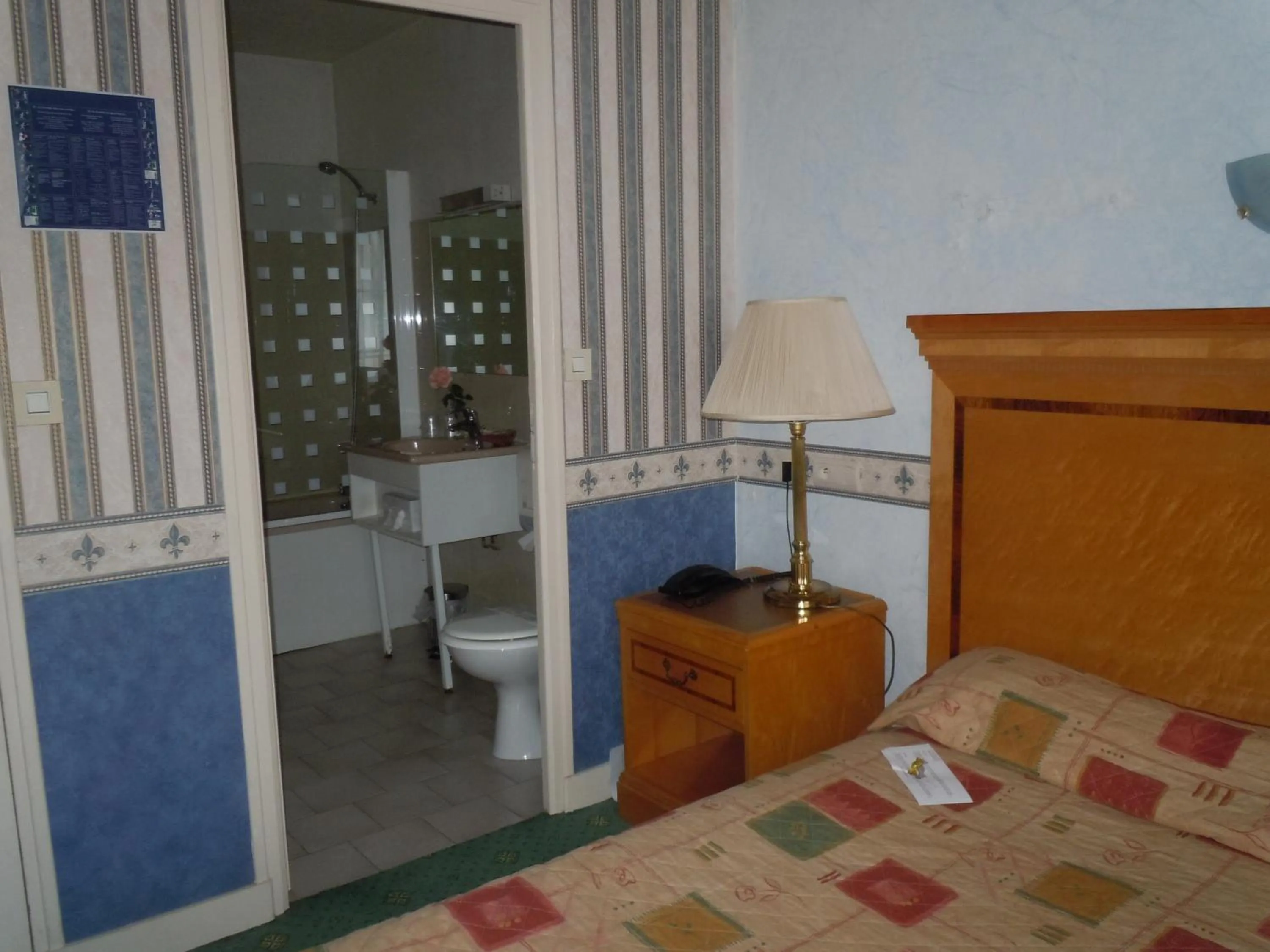 Decorative detail, Bed in La Croix Blanche