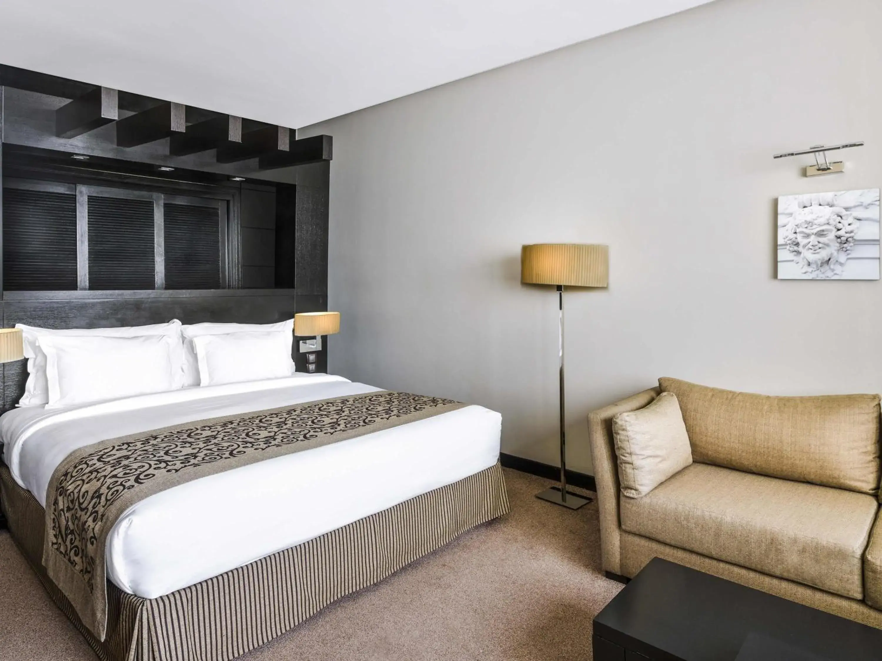 Bedroom, Bed in Mövenpick Hotel Casablanca Bedroom, Bed in Mövenpick Hotel Casablanca