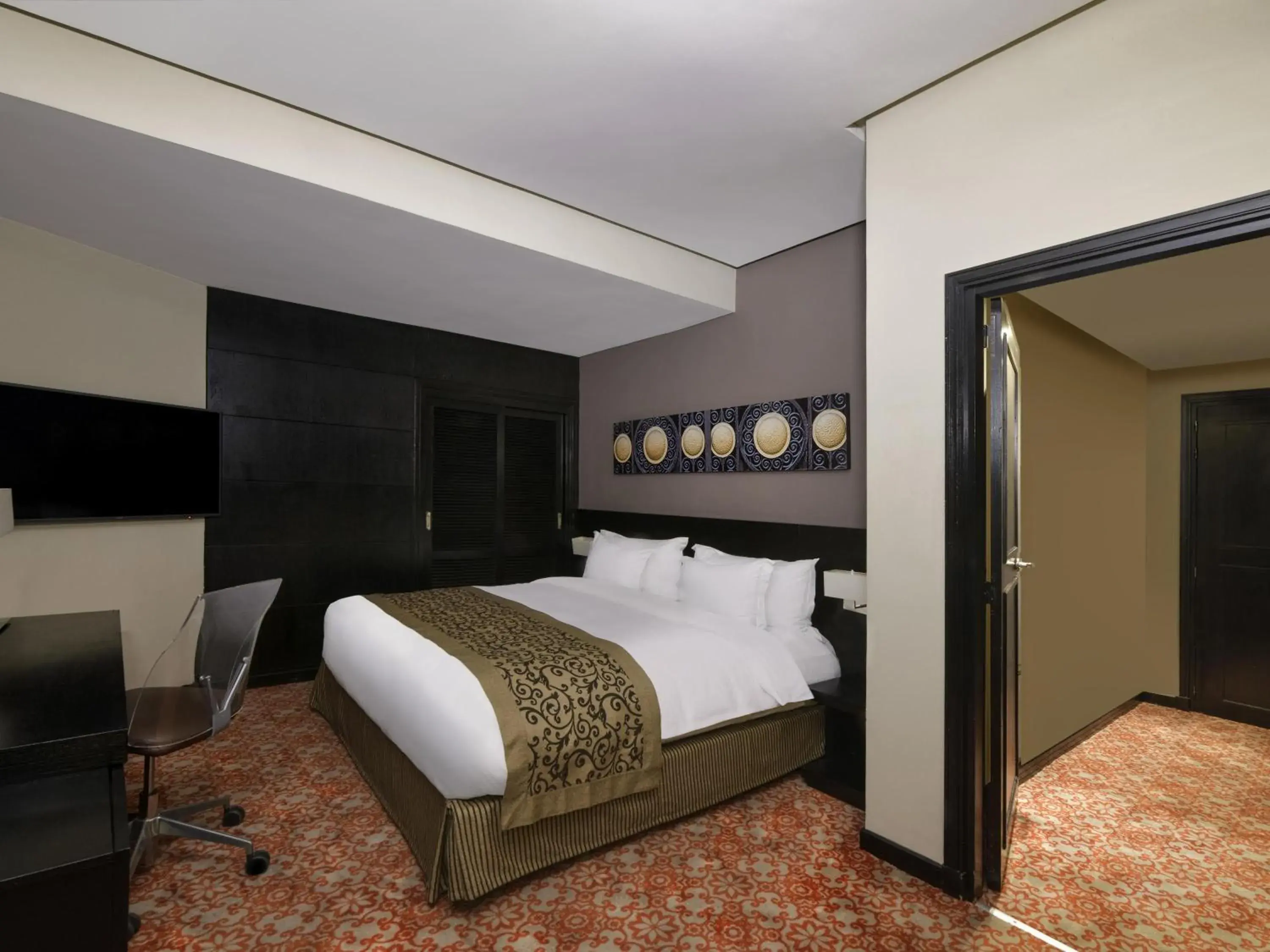 Bedroom, Bed in Mövenpick Hotel Casablanca Bedroom, Bed in Mövenpick Hotel Casablanca