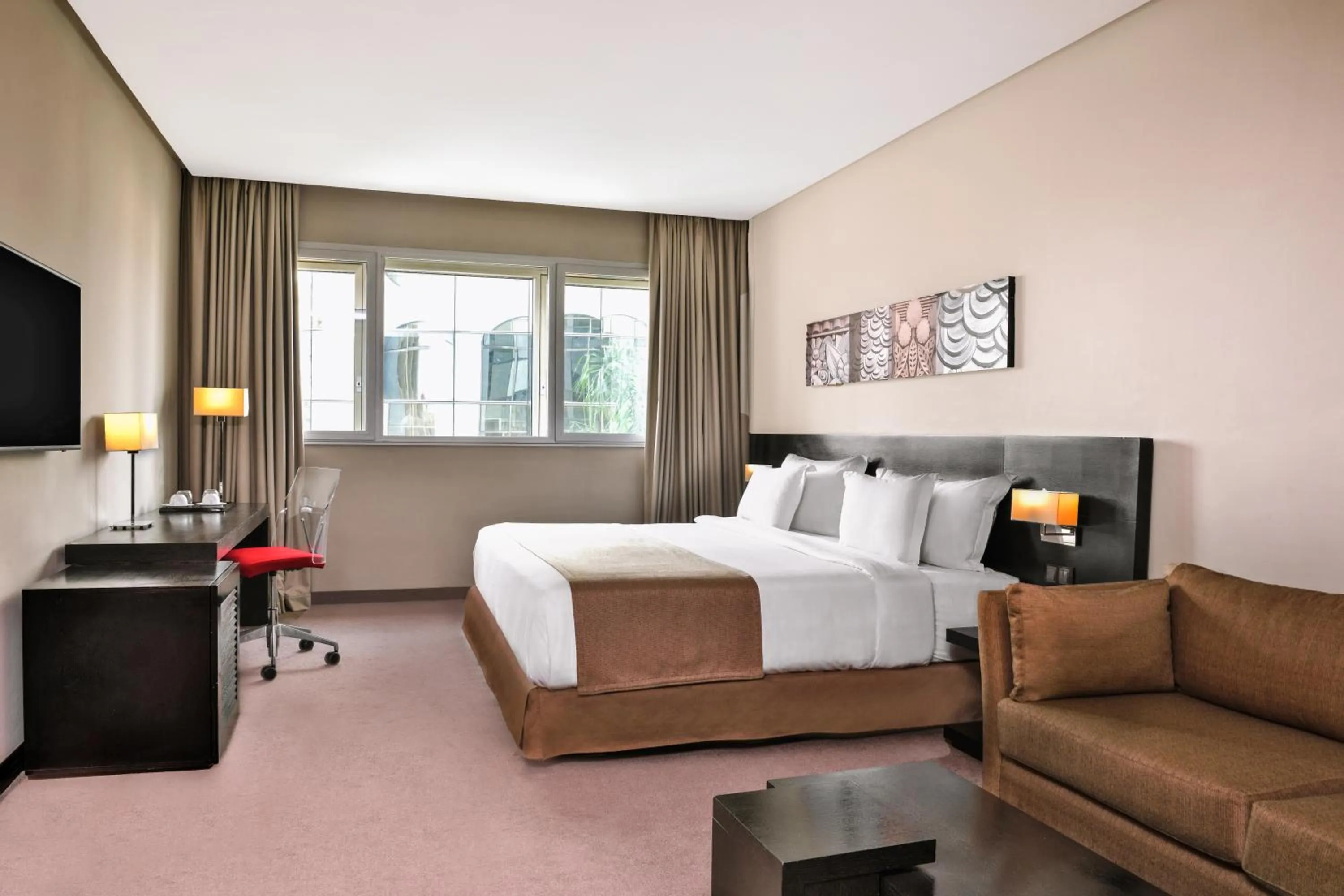 Bed in Mövenpick Hotel Casablanca