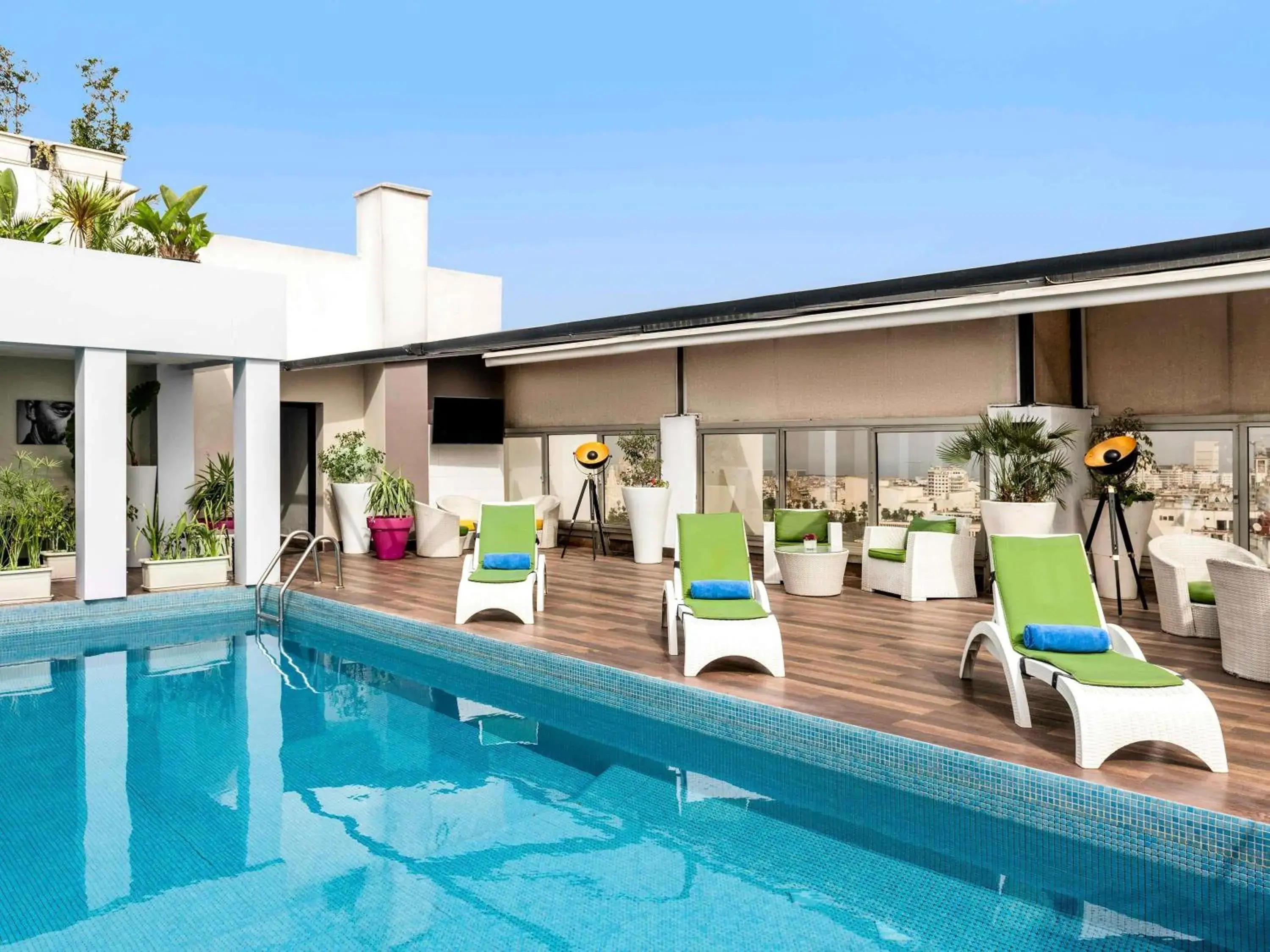 Fitness centre/facilities in Mövenpick Hotel Casablanca Fitness centre/facilities in Mövenpick Hotel Casablanca