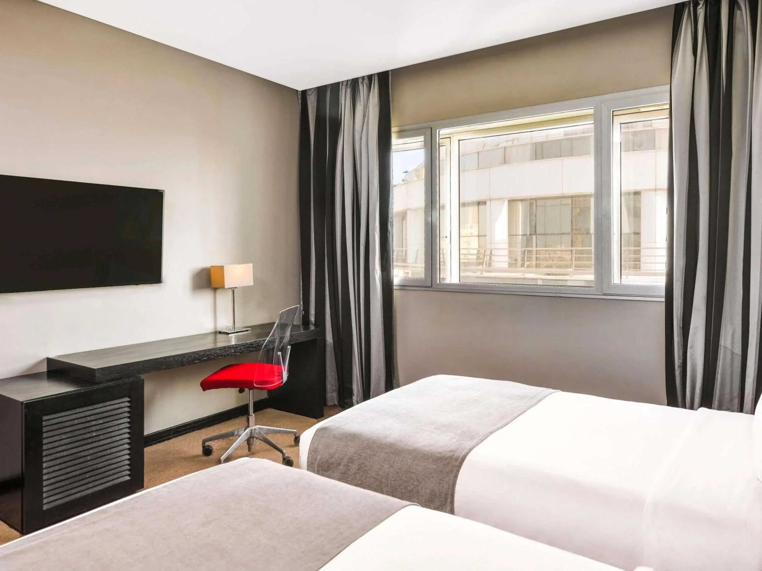 Bedroom, Bed in Mövenpick Hotel Casablanca Bedroom, Bed in Mövenpick Hotel Casablanca