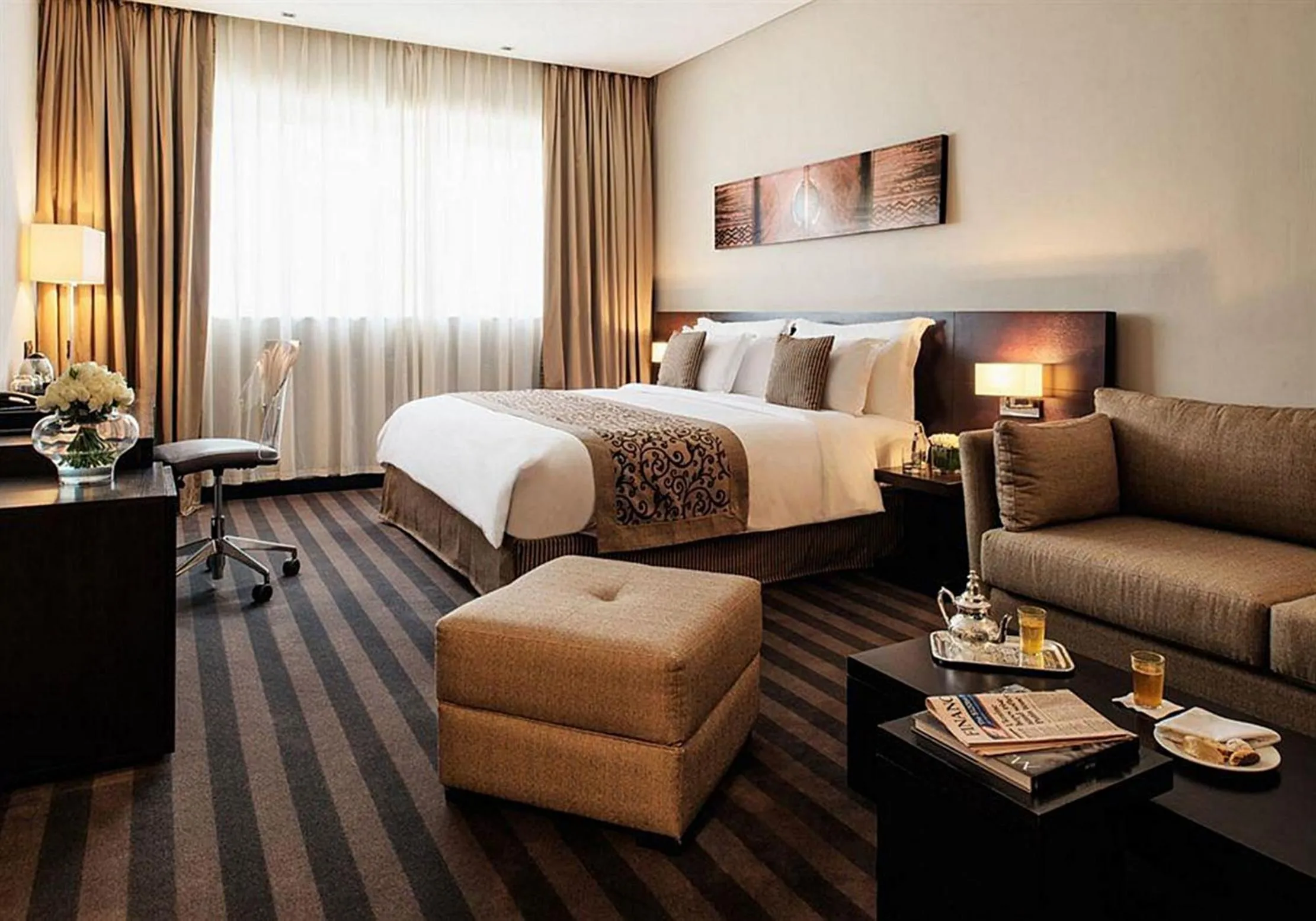 Day, Bed in Mövenpick Hotel Casablanca