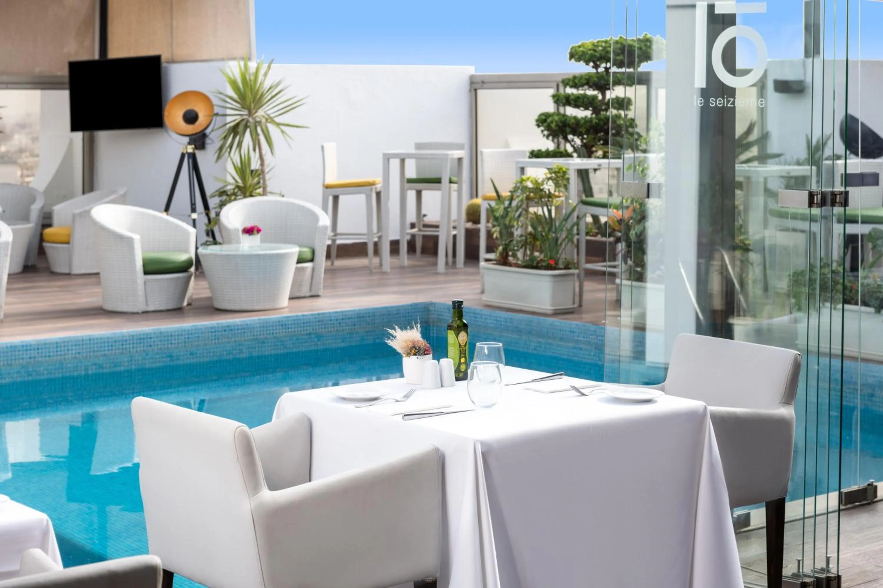 Restaurant/places to eat in Mövenpick Hotel Casablanca