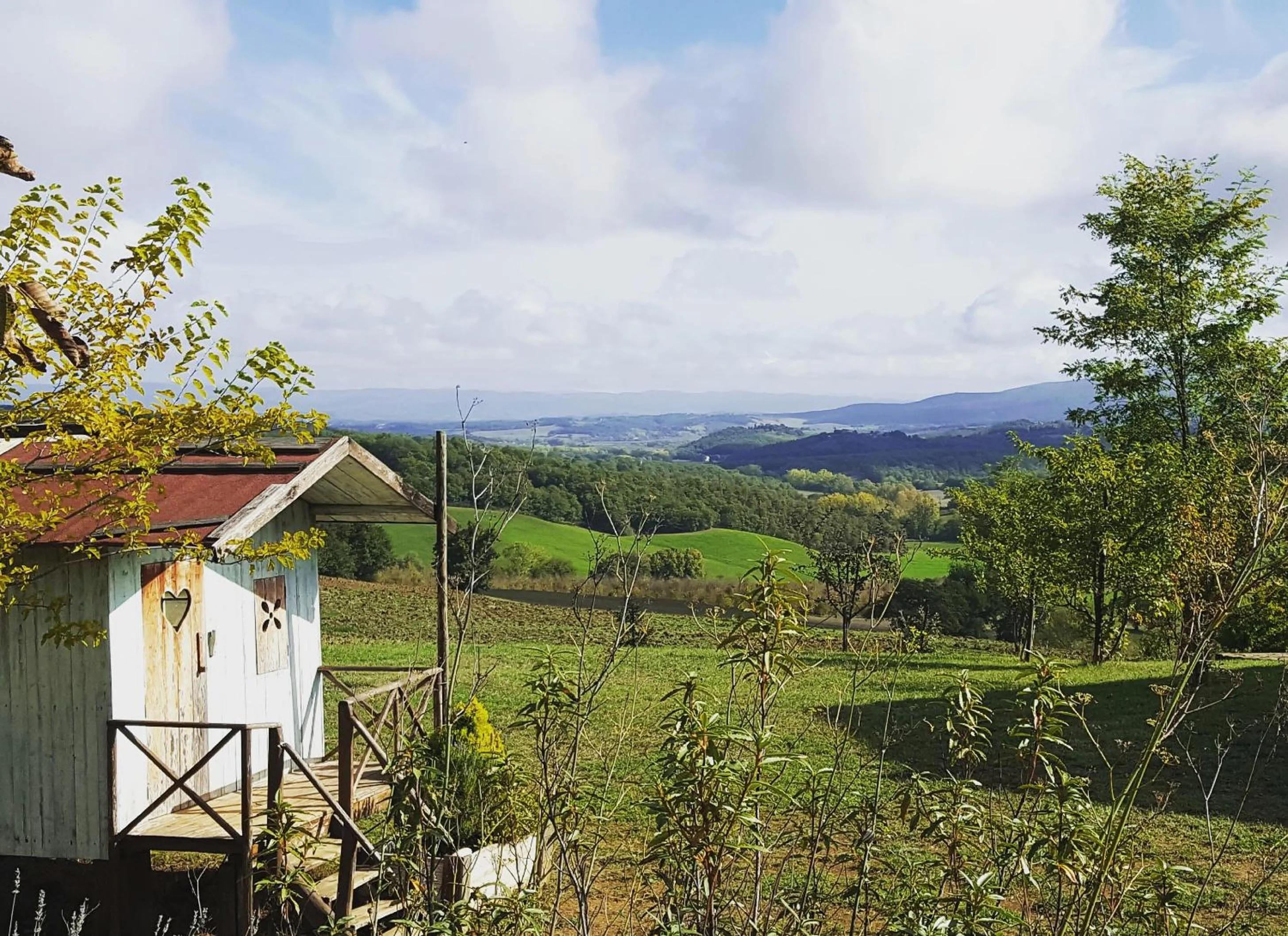 Natural landscape in La casa di Arianna