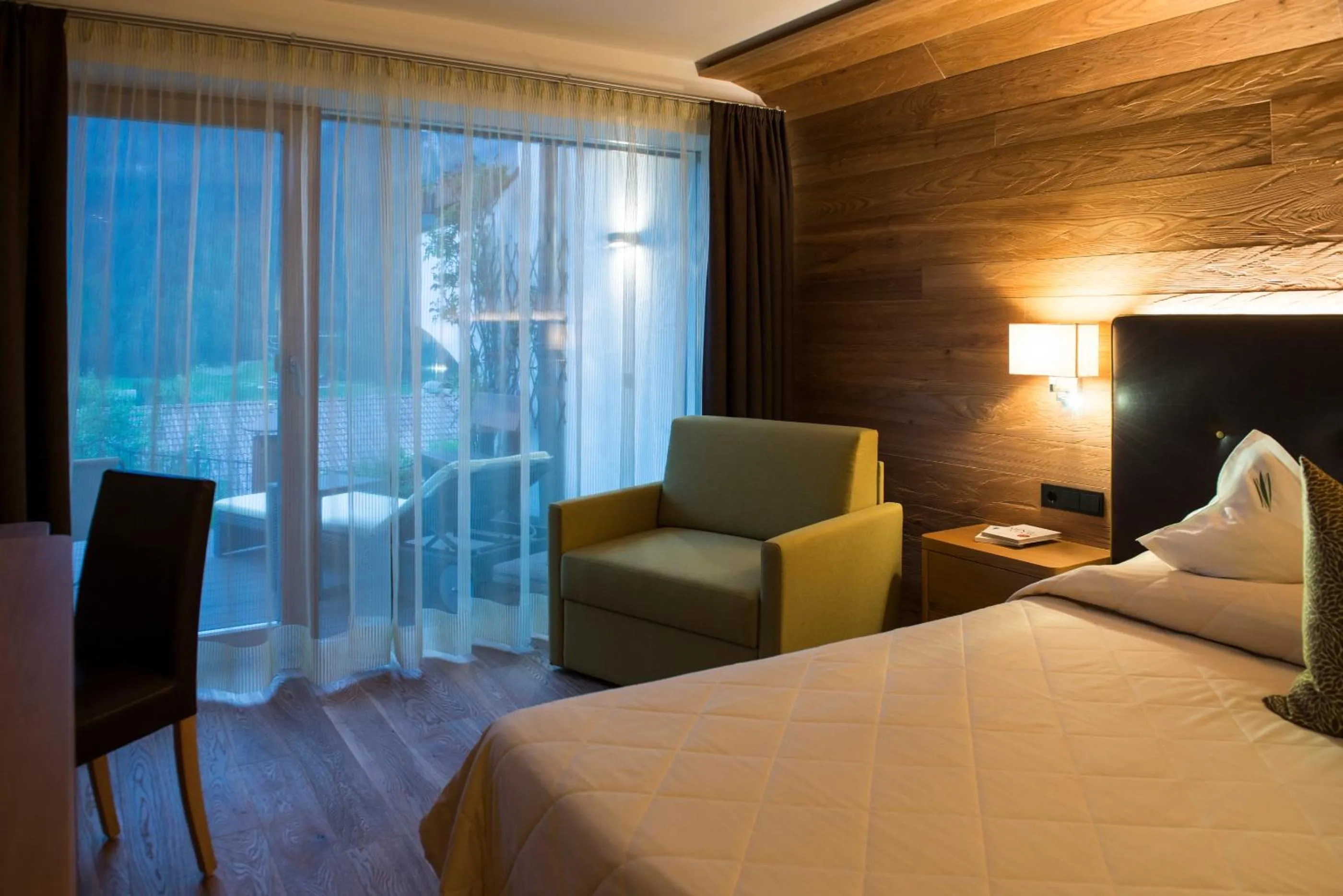 Bedroom, Bed in Hotel Grien