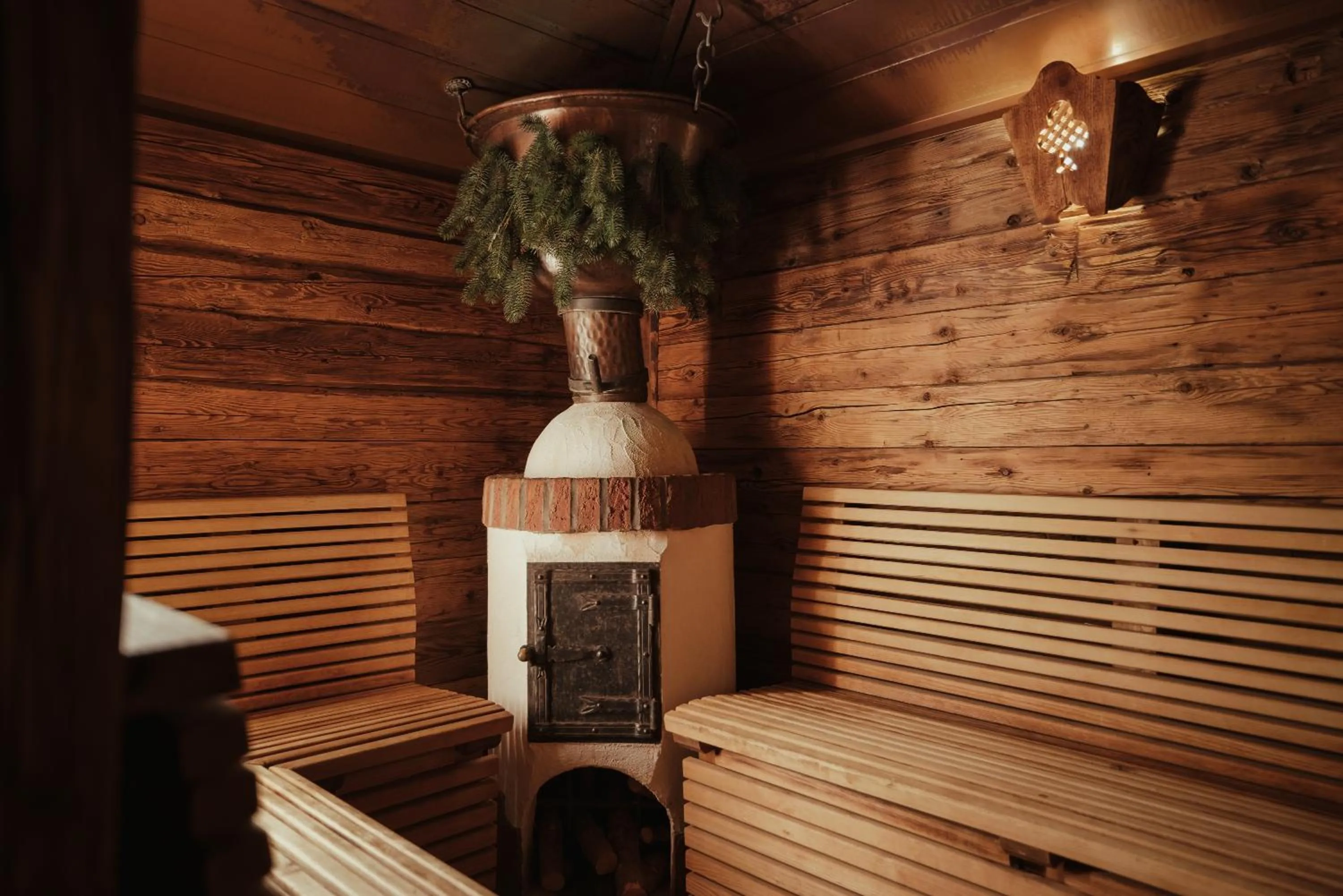Sauna in Hotel Grien