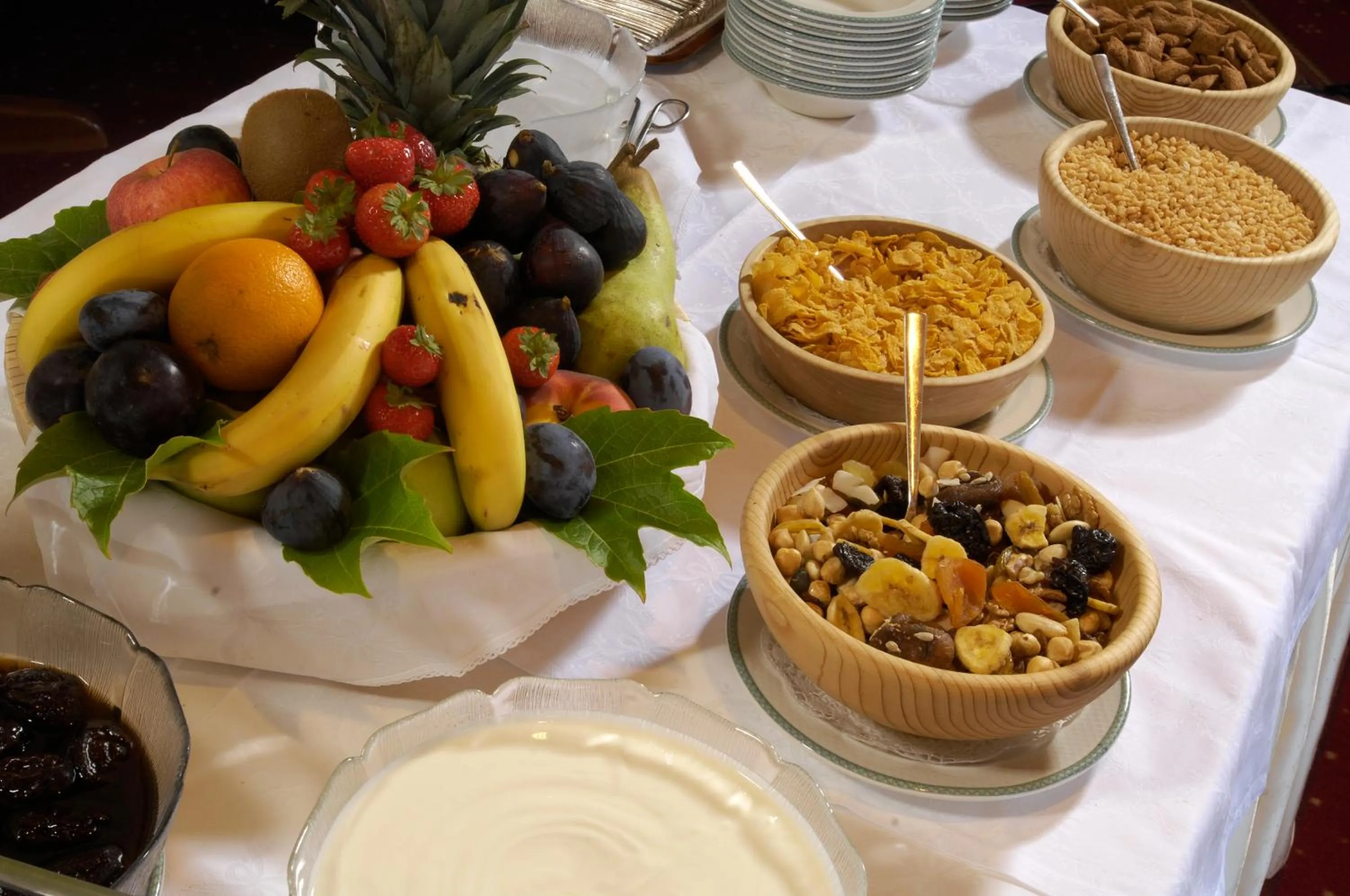 Buffet breakfast in Hotel Grien