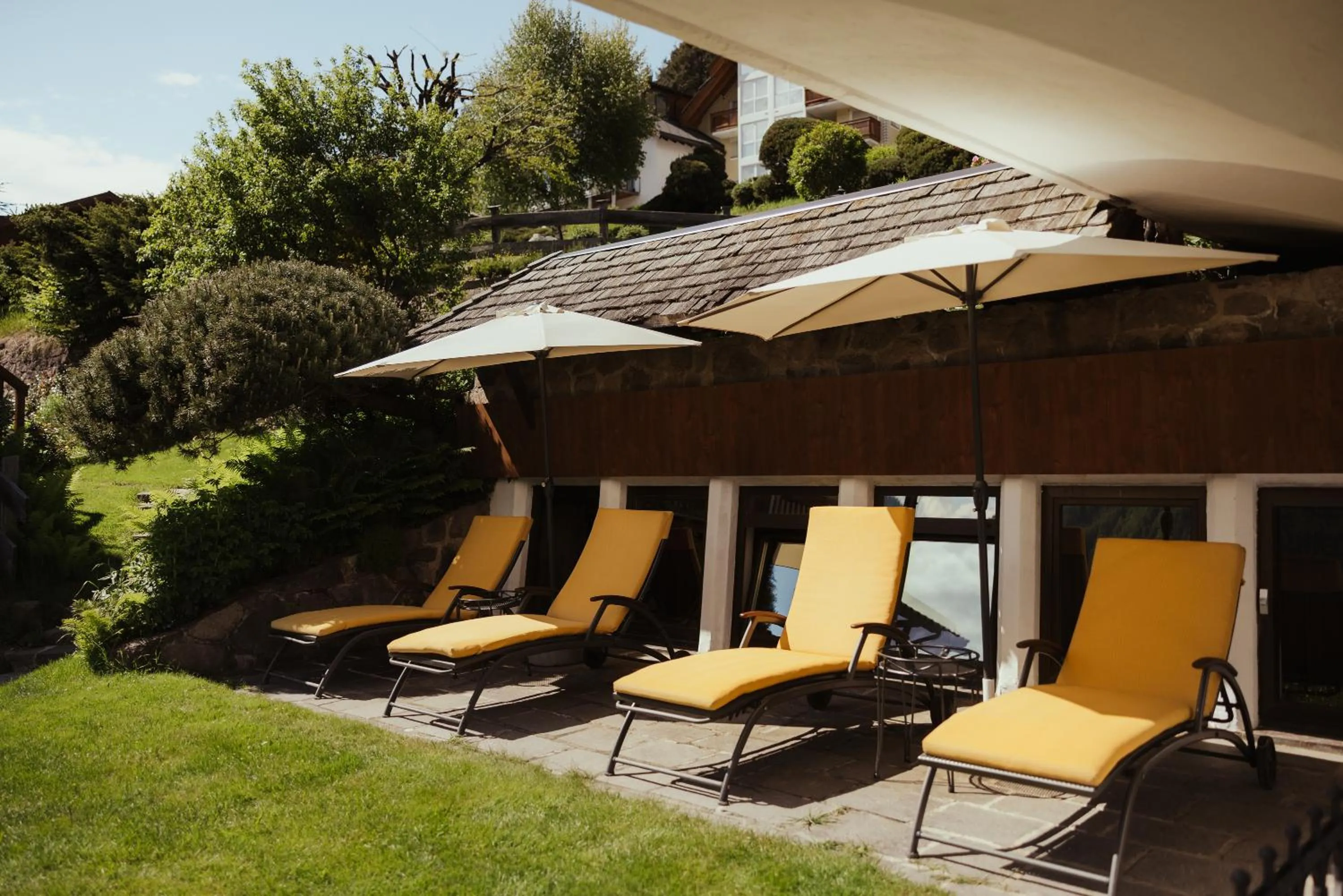 Garden in Hotel Grien