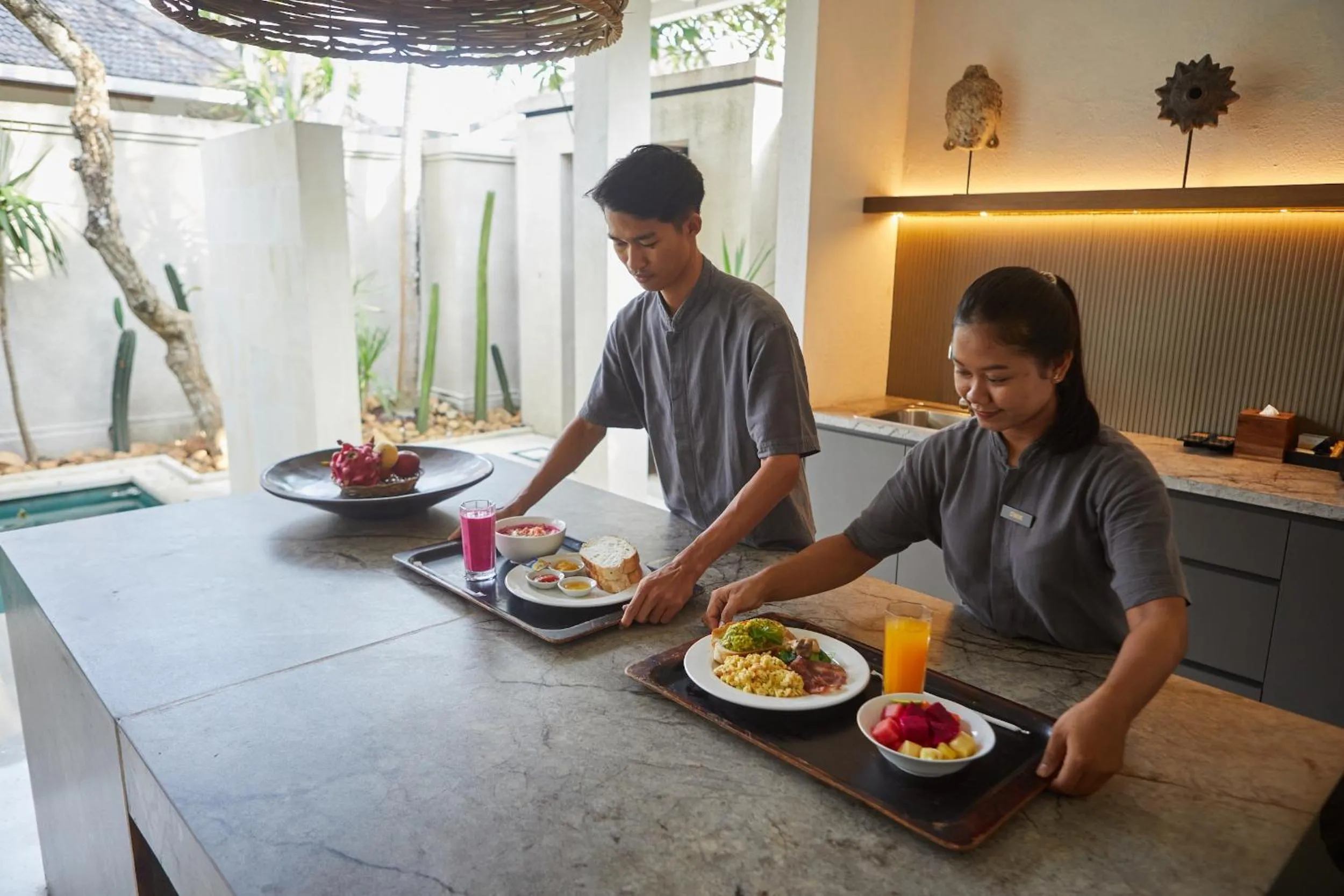 Staff in Ahimsa Beach