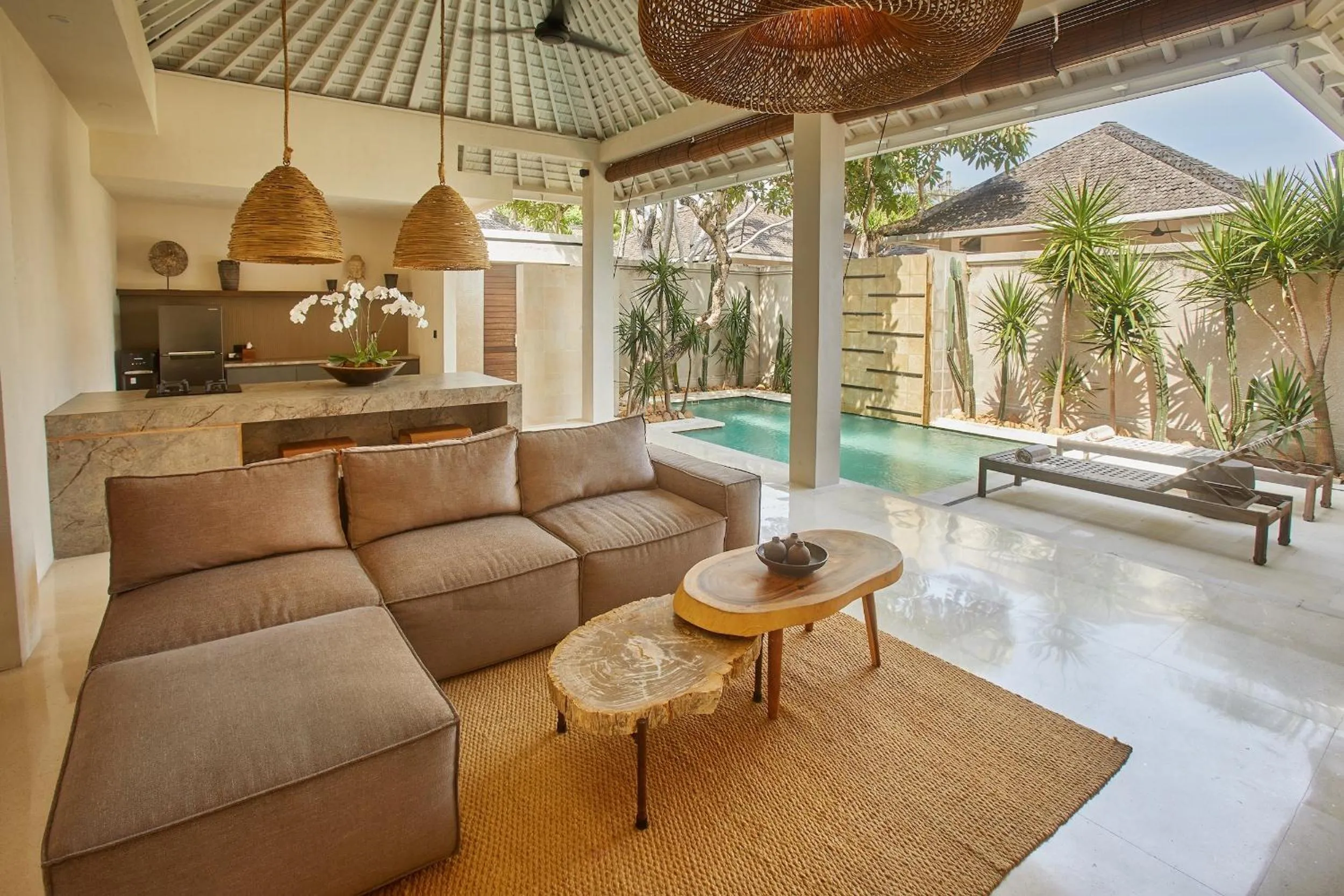 Living room in Ahimsa Beach
