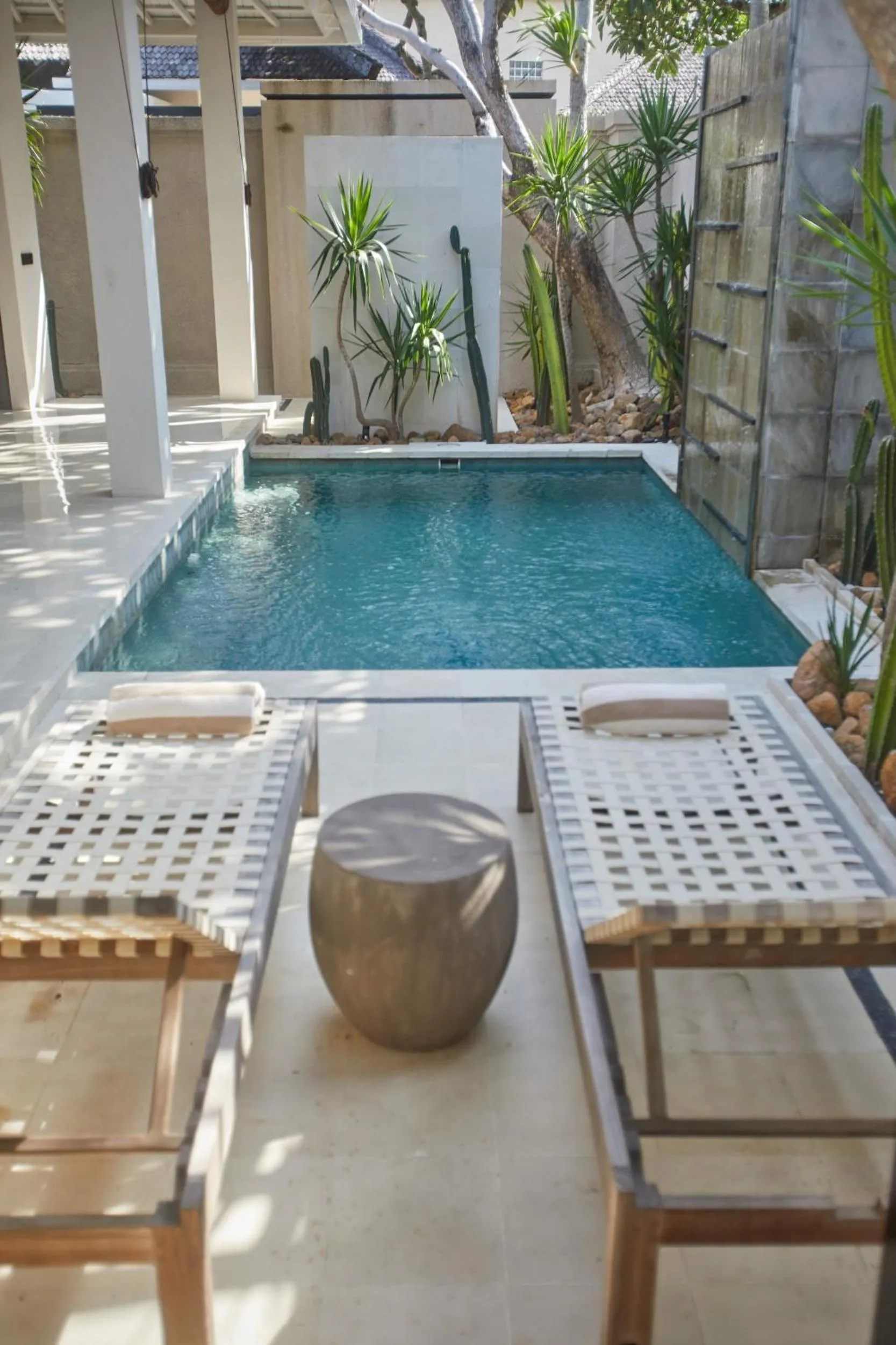 Pool view in Ahimsa Beach