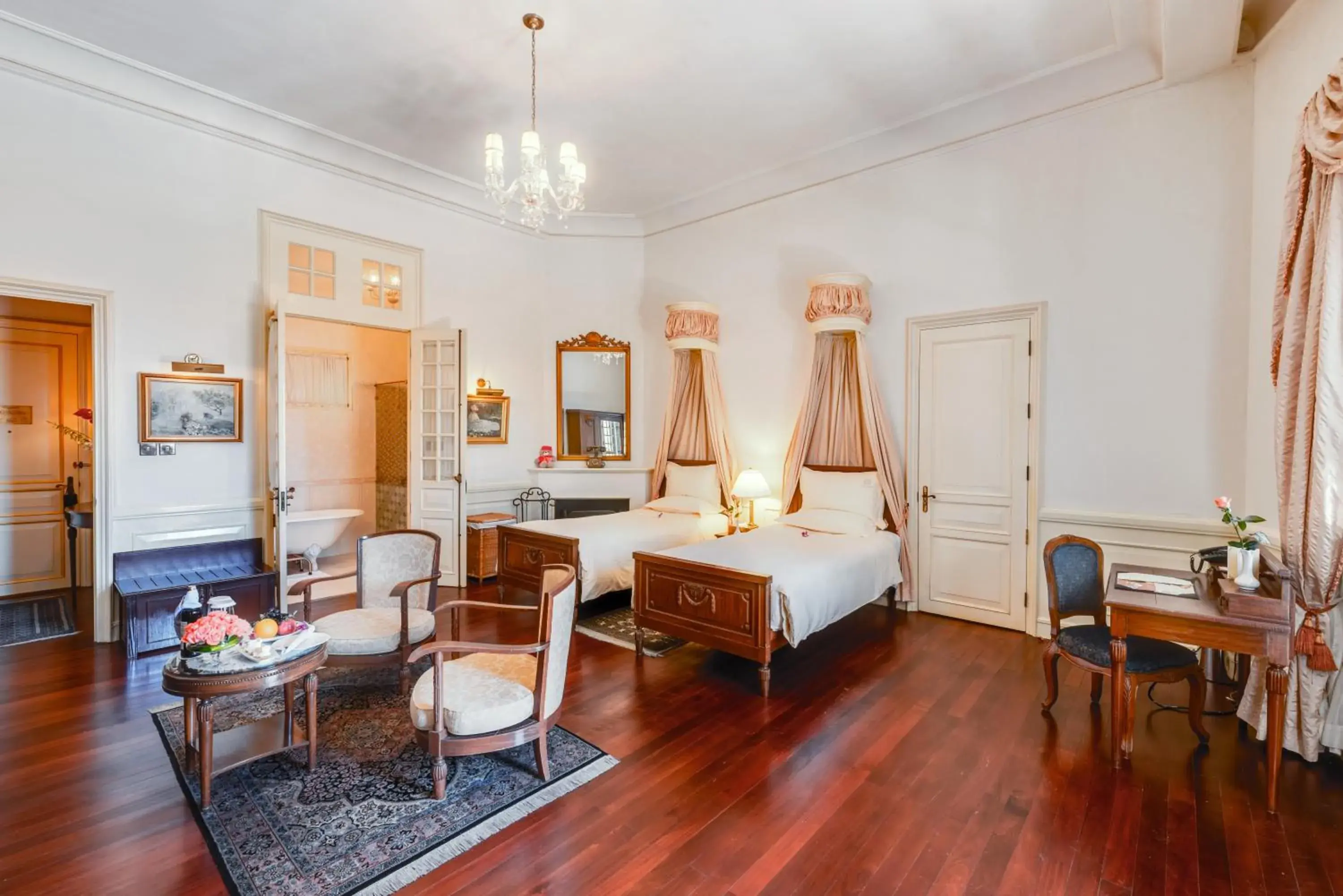 Bed in Dalat Palace Heritage Hotel Bed in Dalat Palace Heritage Hotel