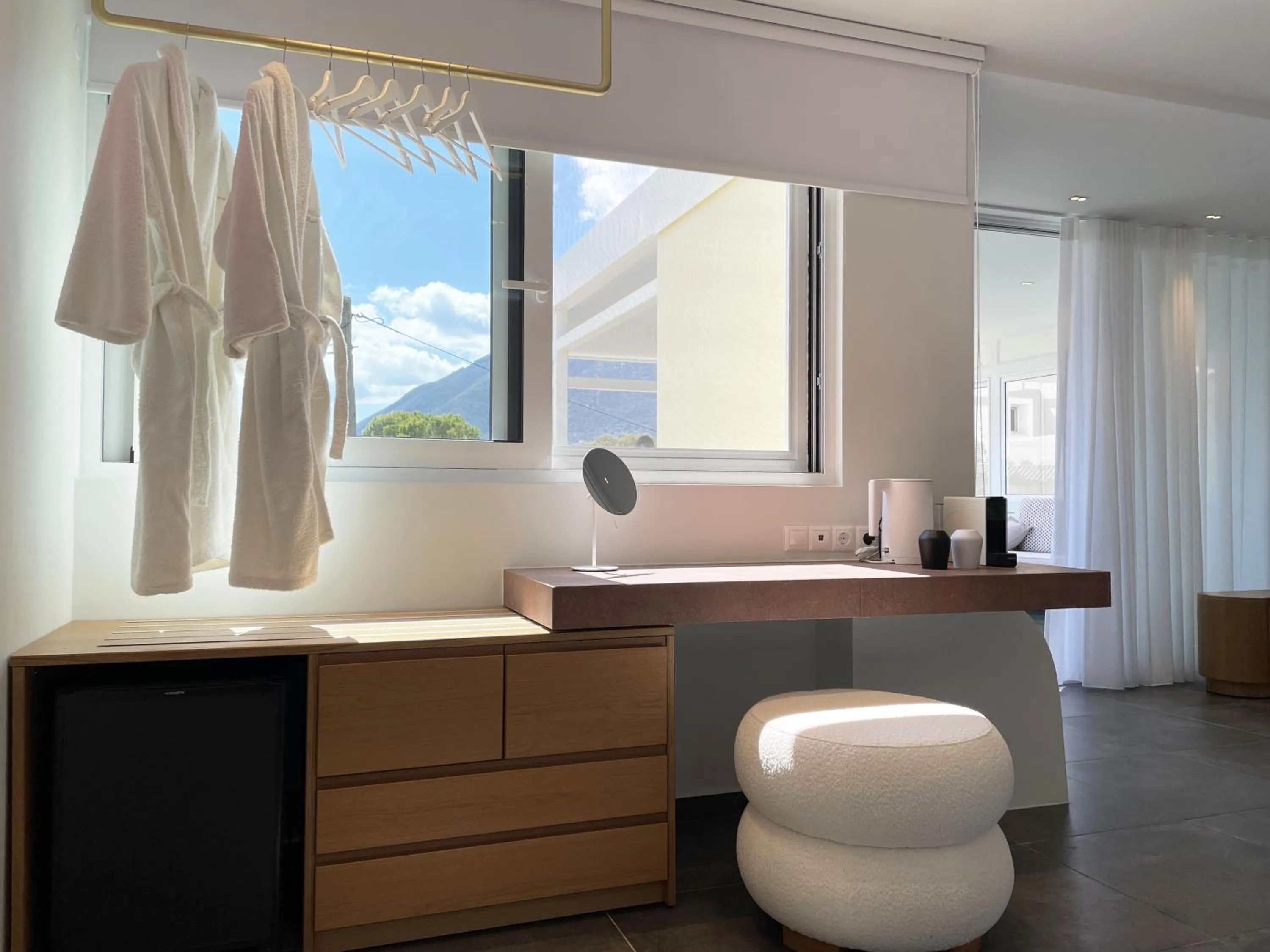 Bedroom in Thomais Boutique Hotel