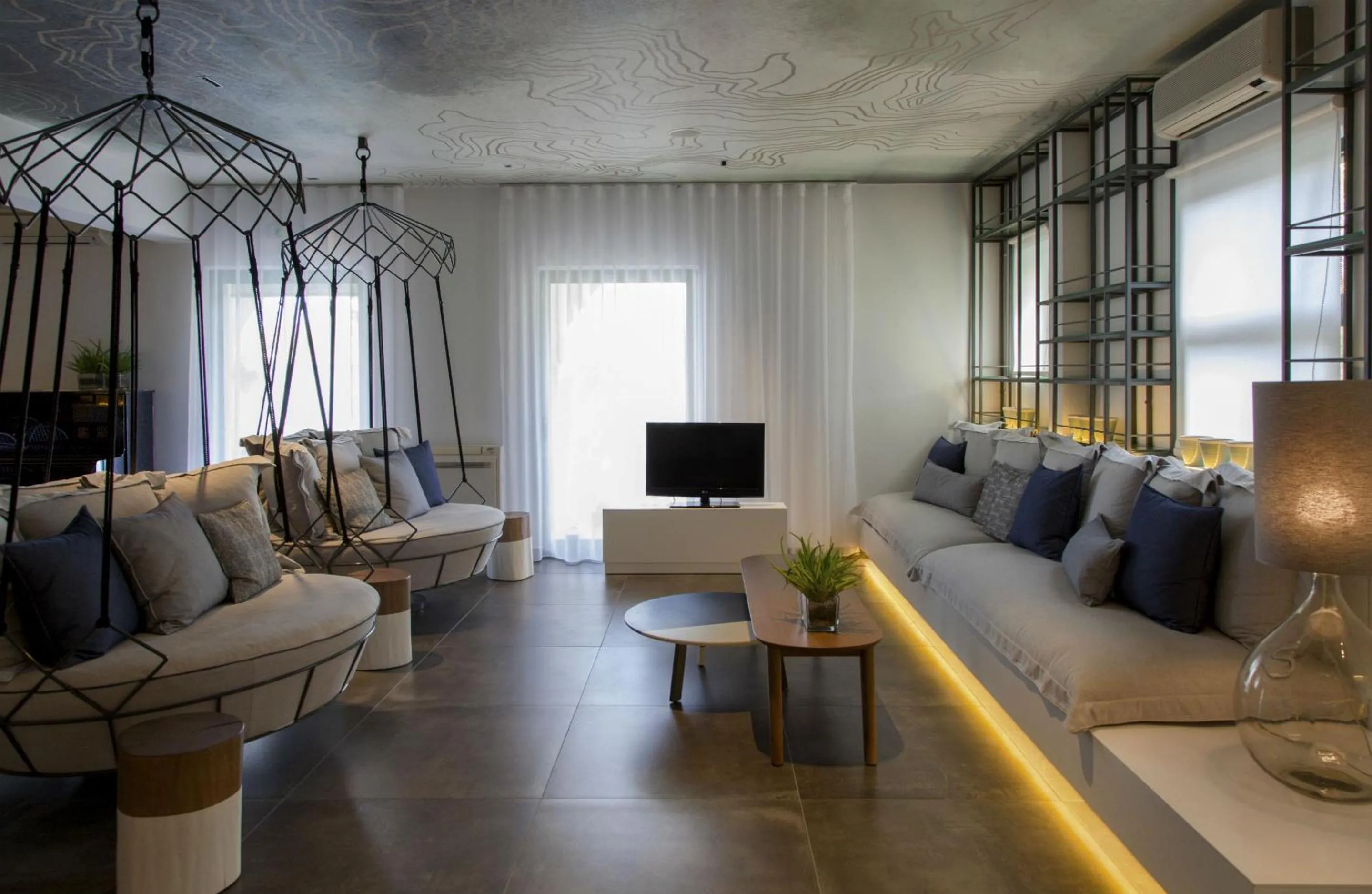 Lobby or reception in Thomais Boutique Hotel