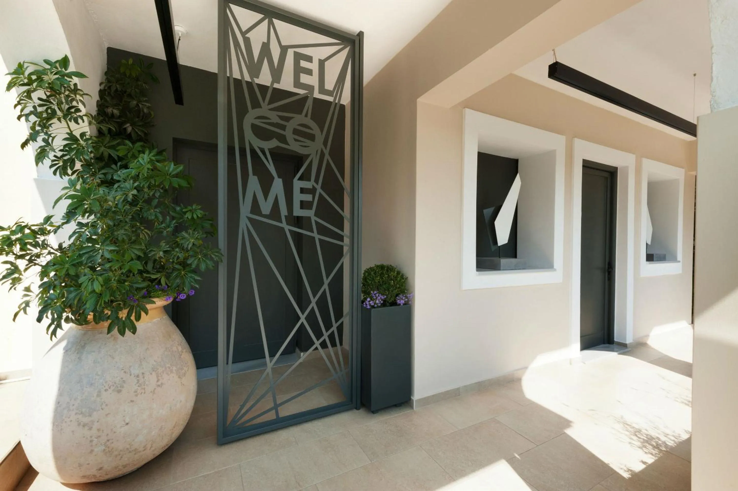 Facade/entrance in Thomais Boutique Hotel