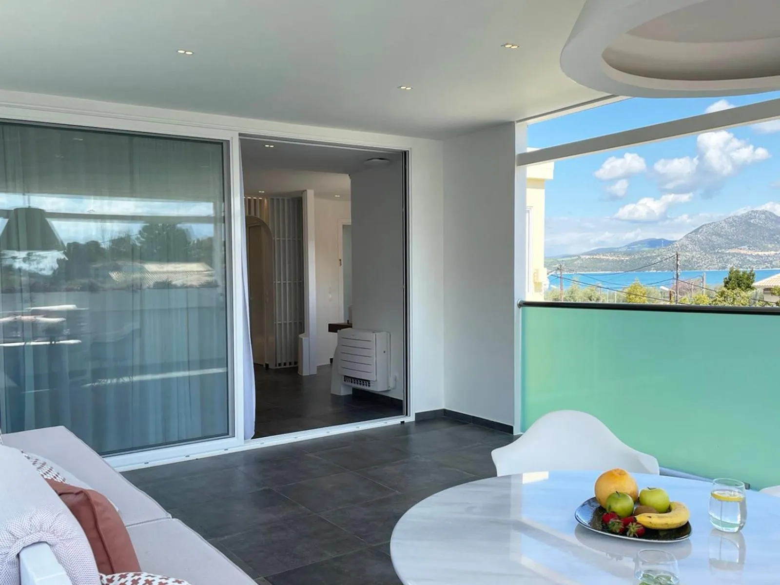 Balcony/Terrace in Thomais Boutique Hotel