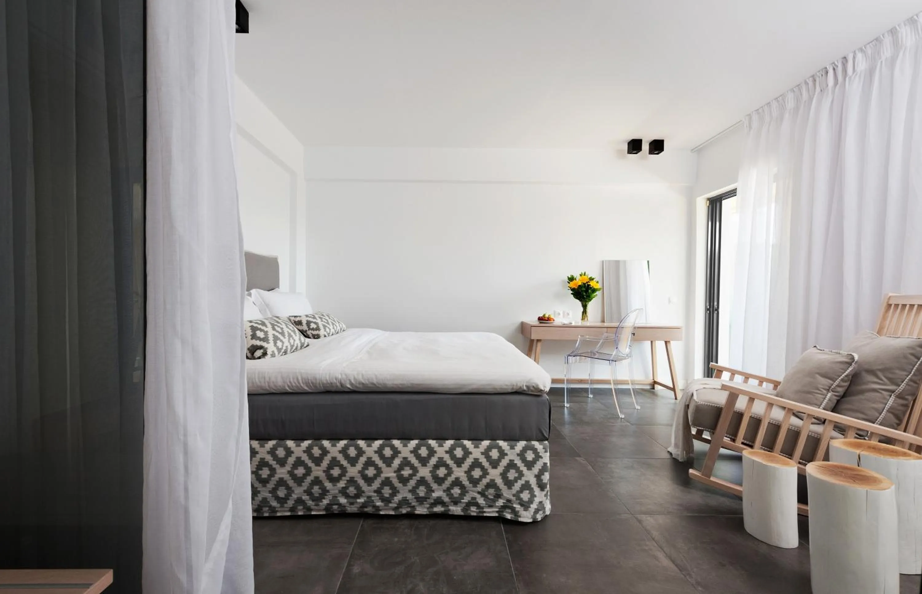 Bedroom, Bed in Thomais Boutique Hotel