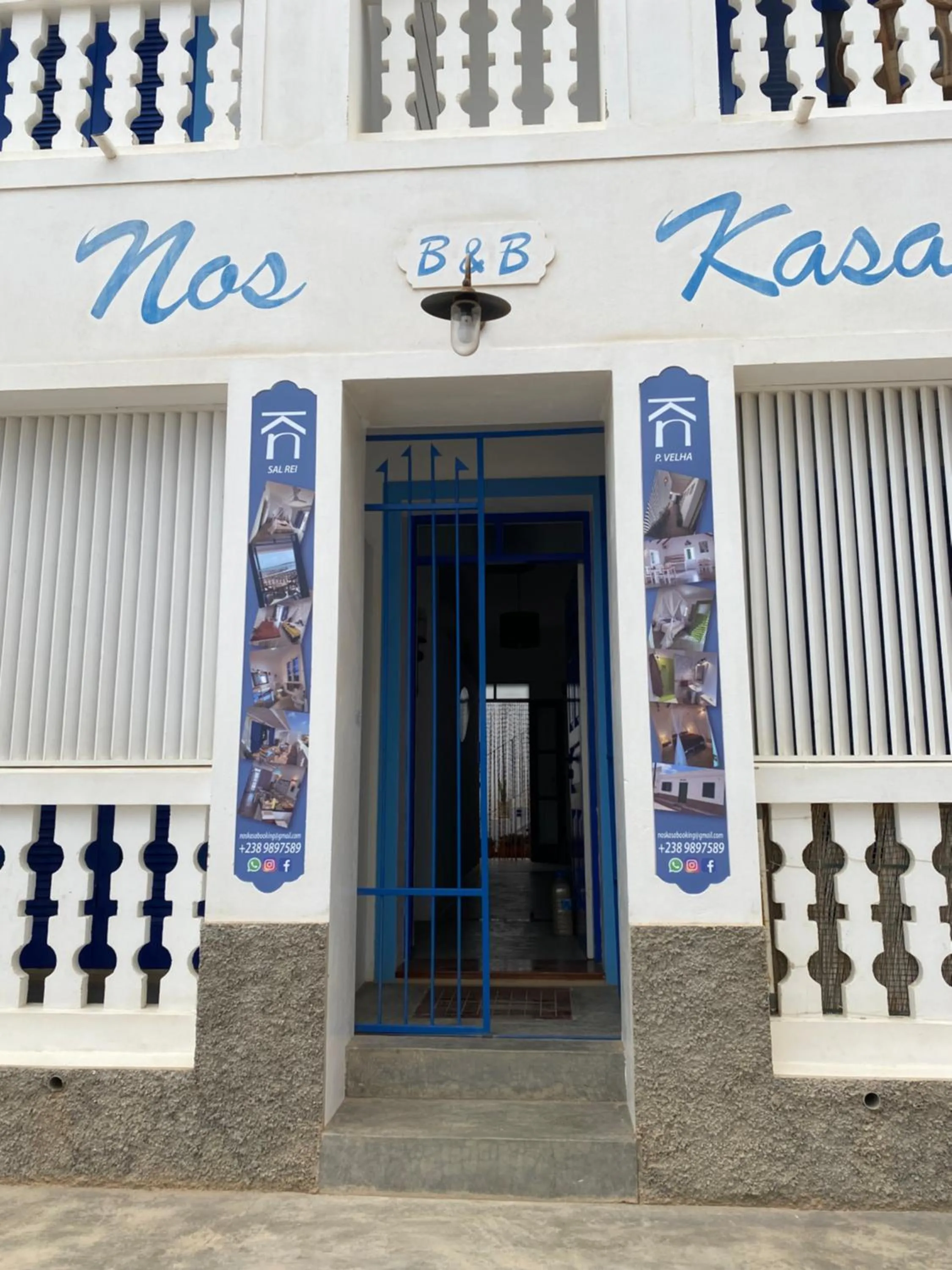 Facade/entrance in Nos Kasa