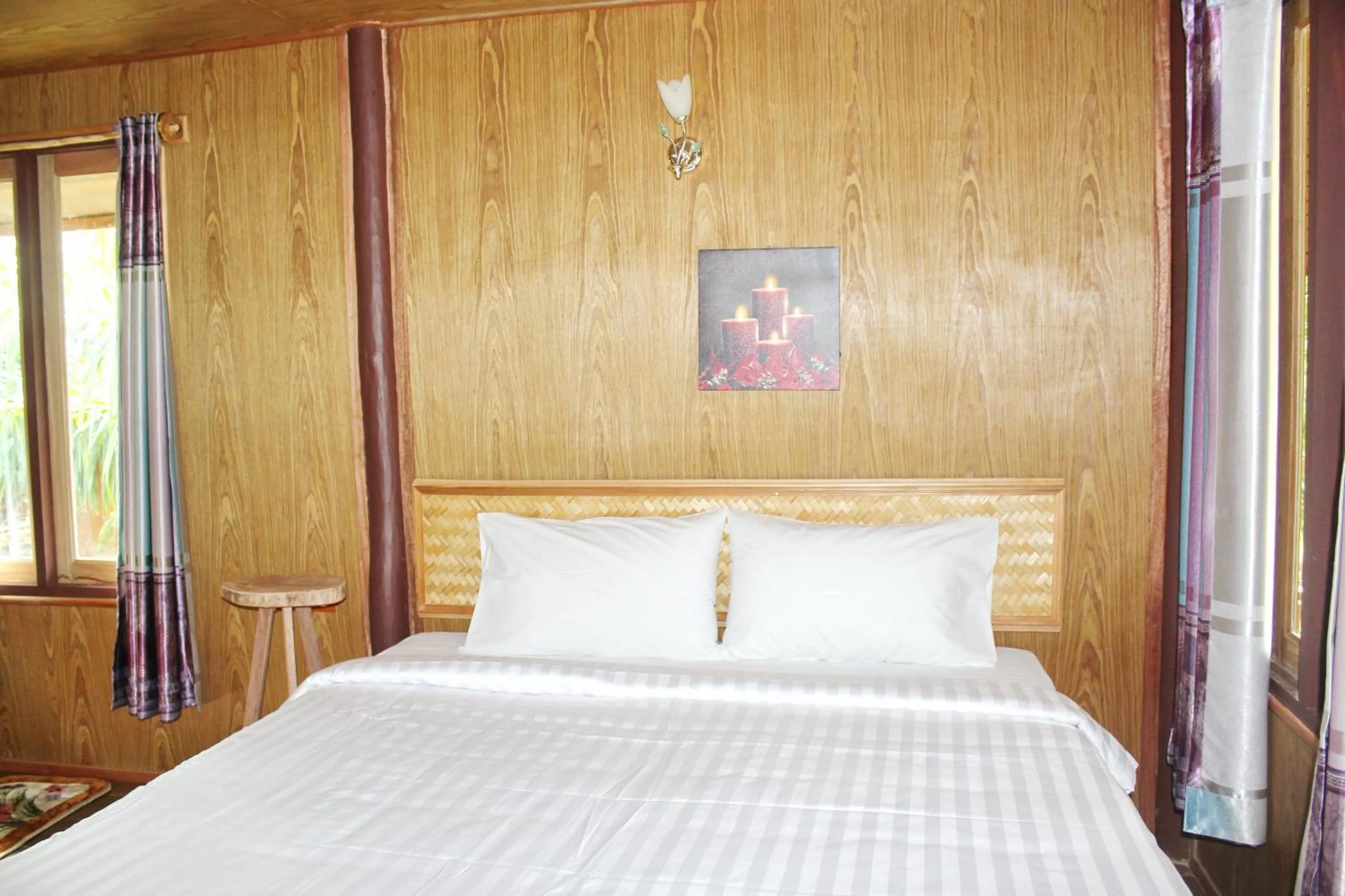 Bed in YaoIsland Resort and Farm
