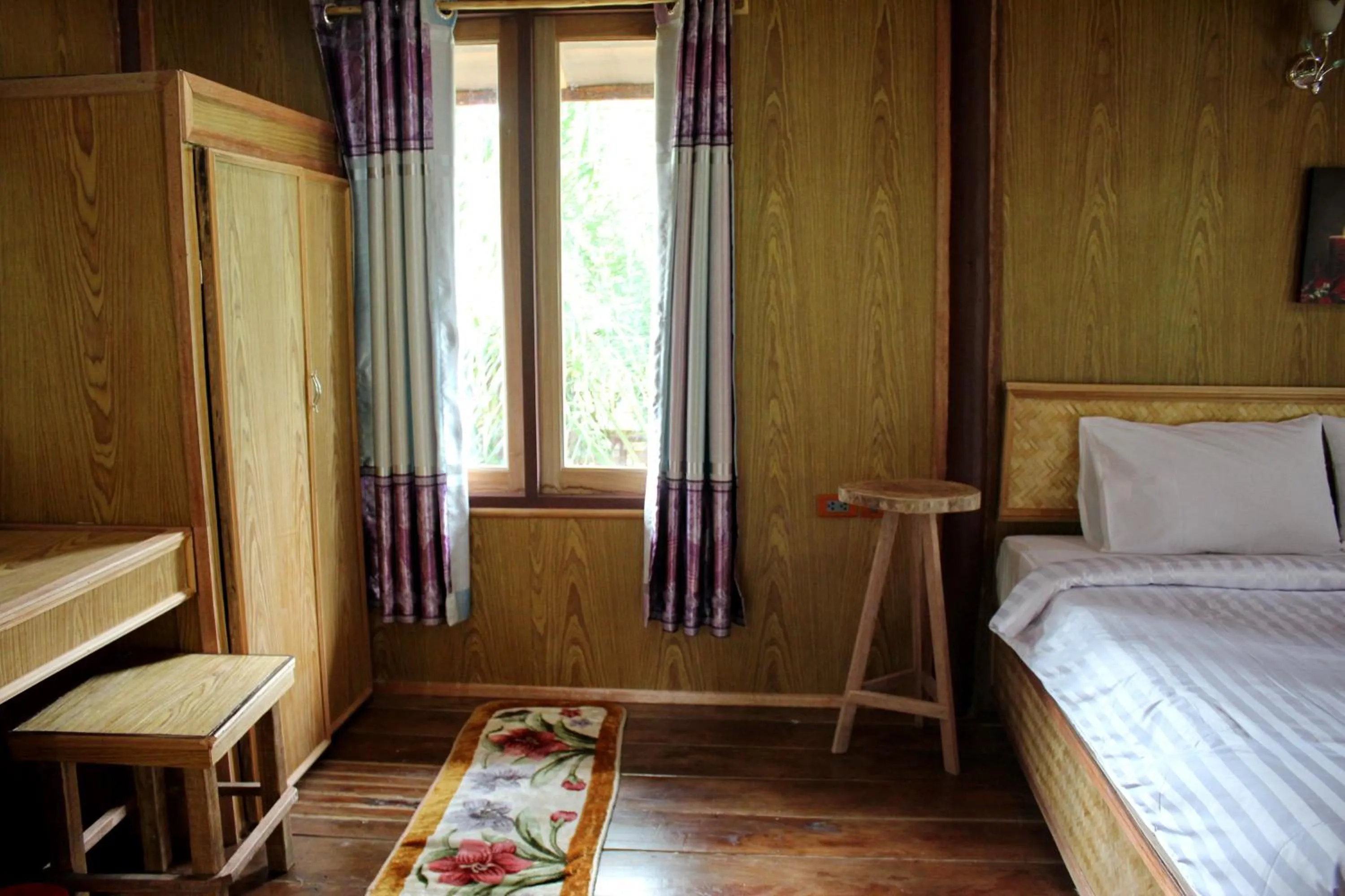 Decorative detail, Bed in YaoIsland Resort and Farm